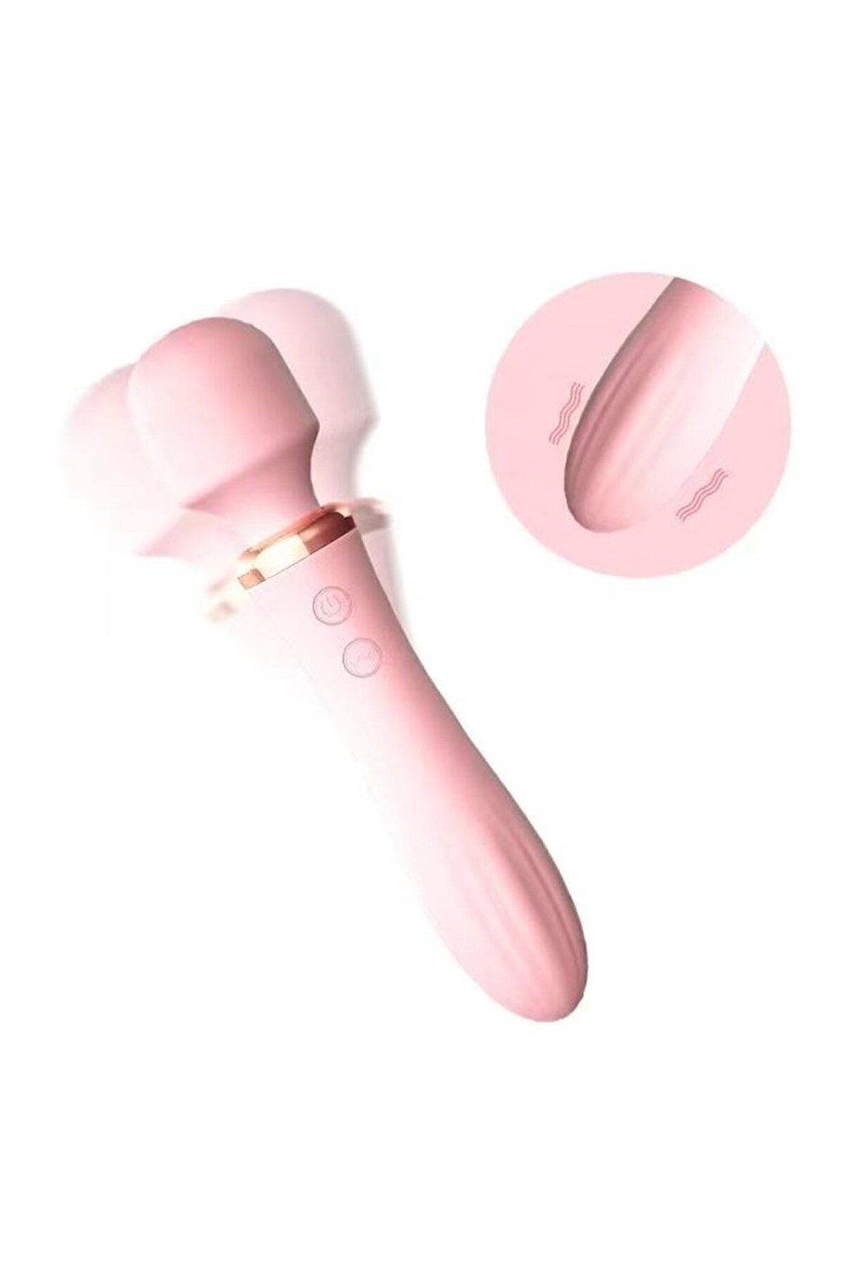 Dual Fonksiyon - Tutma Yeri ve Topuz Dildo ve Vibratör - Isıtma ve Güçlü Titreşim 5