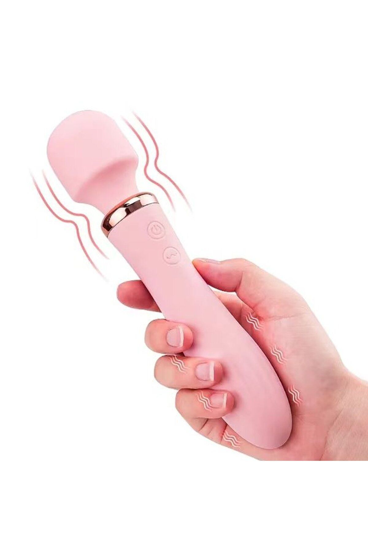 Dual Fonksiyon - Tutma Yeri ve Topuz Dildo ve Vibratör - Isıtma ve Güçlü Titreşim 7