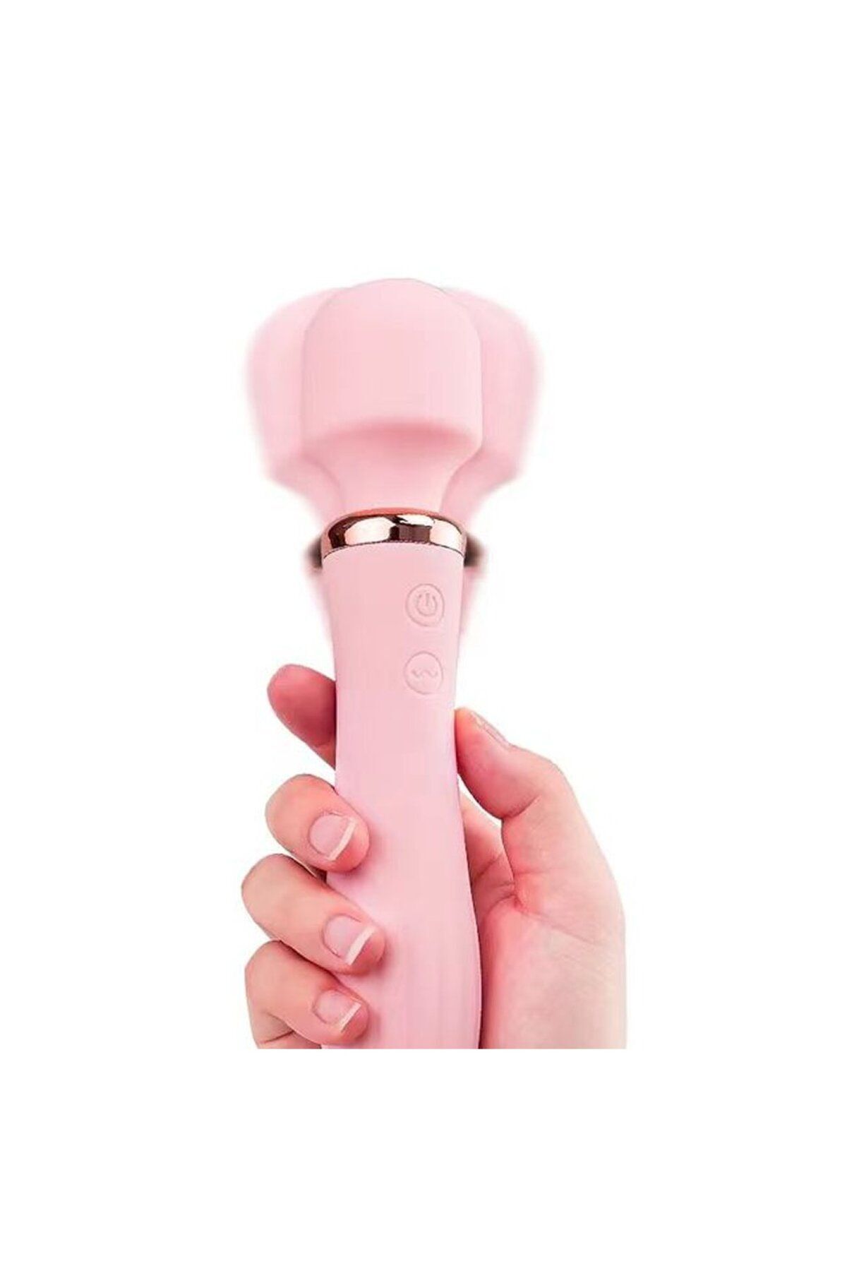 Dual Fonksiyon - Tutma Yeri ve Topuz Dildo ve Vibratör - Isıtma ve Güçlü Titreşim 3