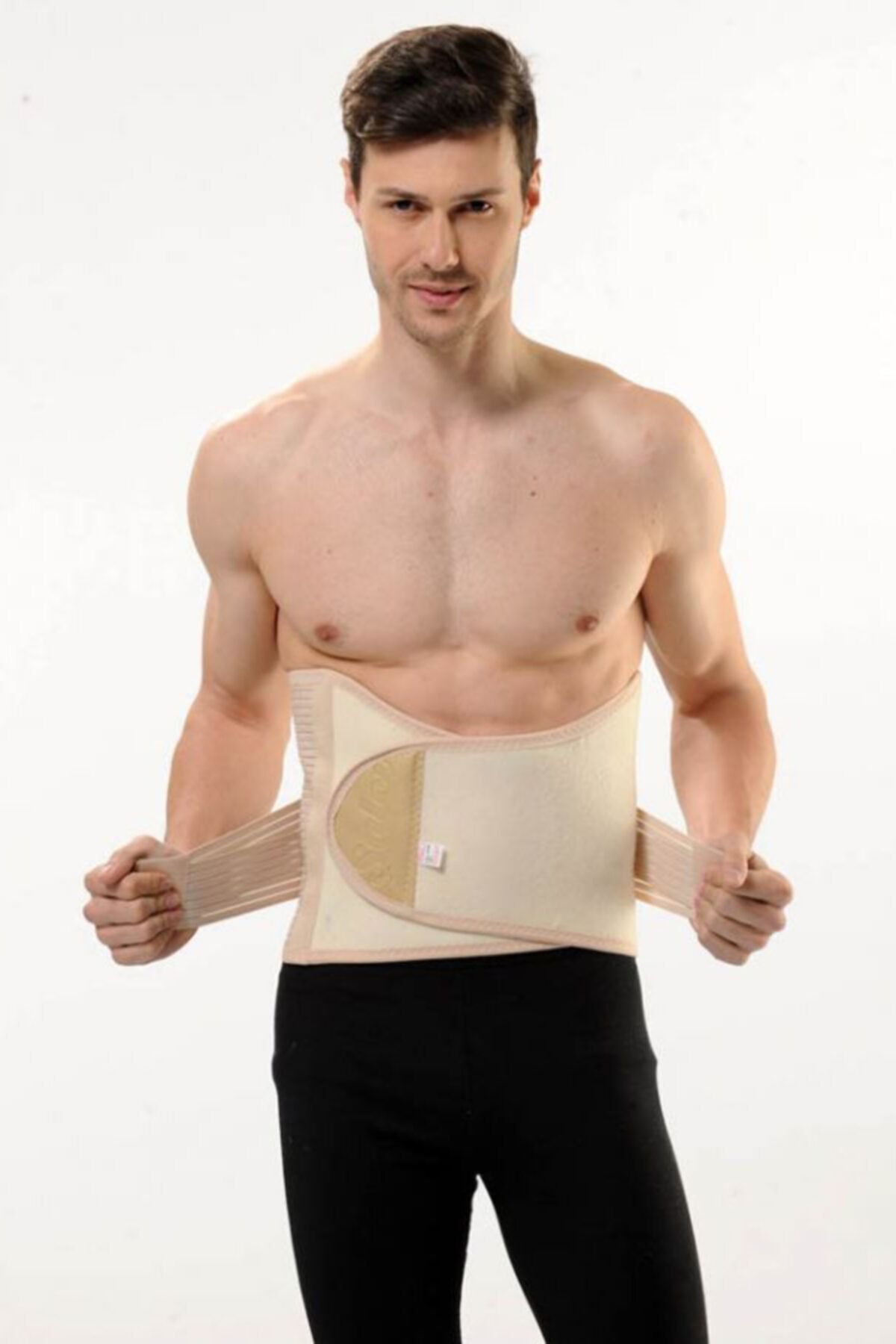 Men's Beige Waist Supporting Corset