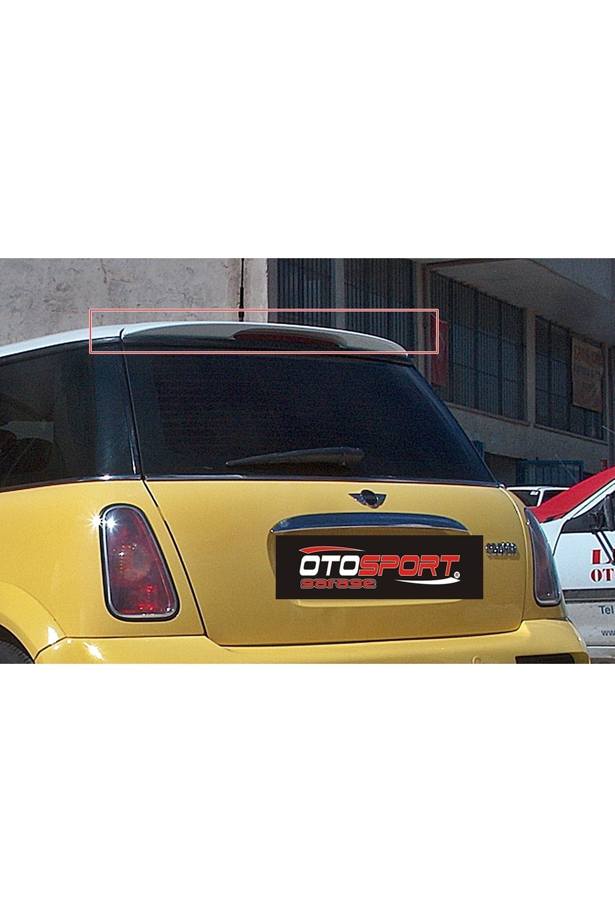 OTOSPORT Mini Cooper S R50 R53 Spoyler Fiberglass Boyasız - Fiyatı