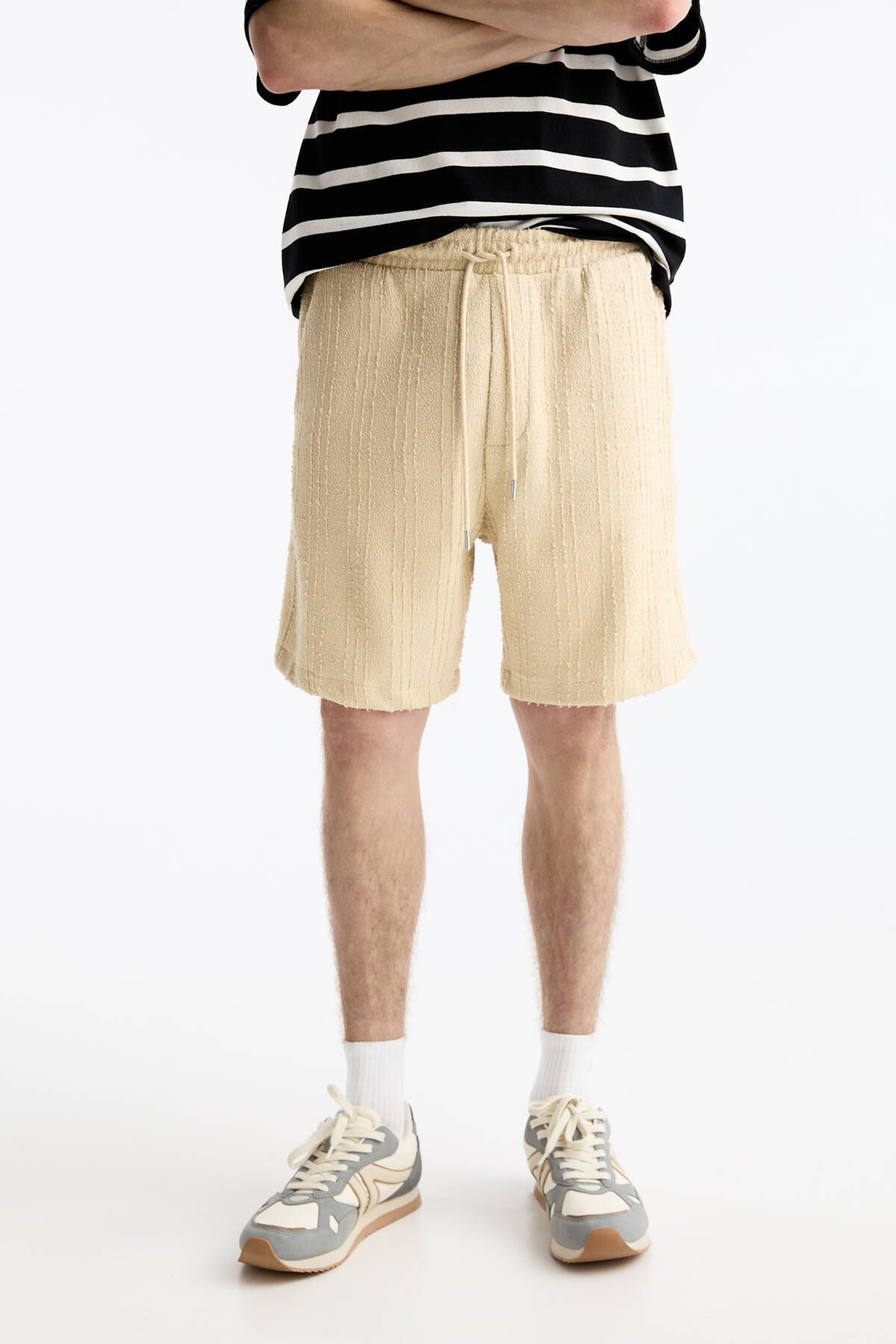 شورت برمودای seersucker jogger