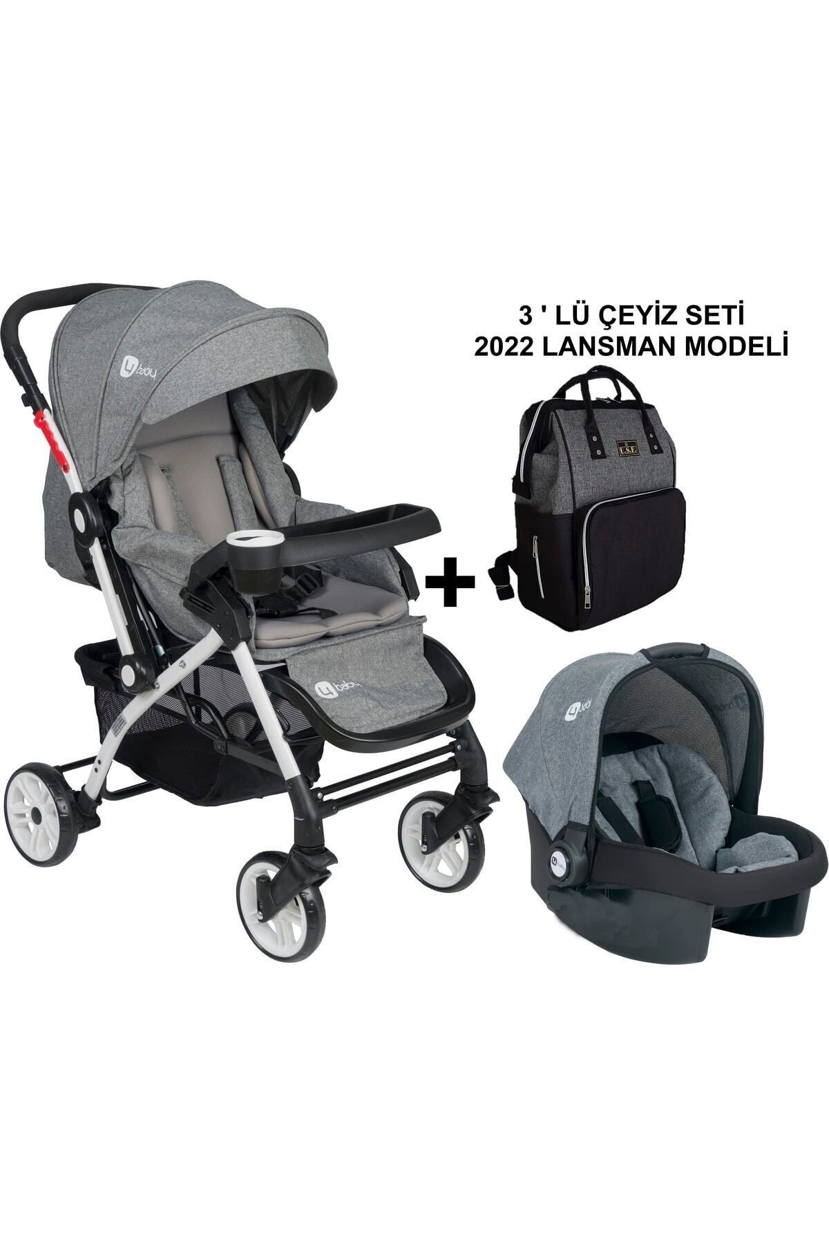 Детская коляска 4 Baby Treval System и сумка для ухода за ребенком для мамы AB320