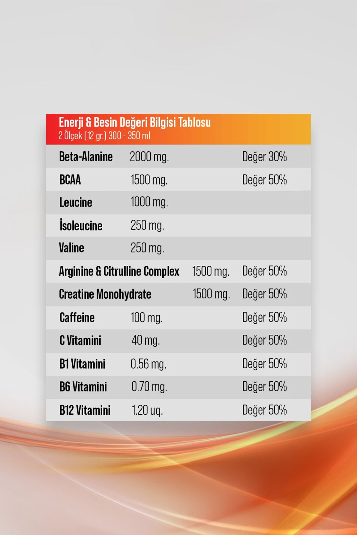 NOWUP NUTRITION-Pre-Workout Sachet 30X12 Gr - Cherry Flavor - 30 Pieces 4