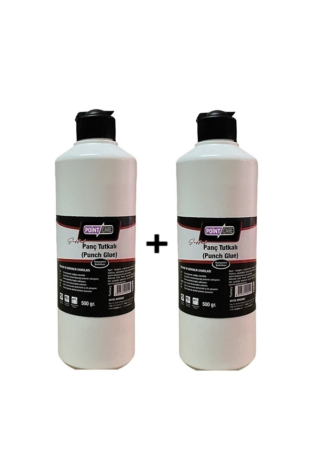 POINT CARE Point 2 Adet Panç Tutkalı, 500 Gr, Şeffaf Punch Tutkal, Yapıştırıcı
