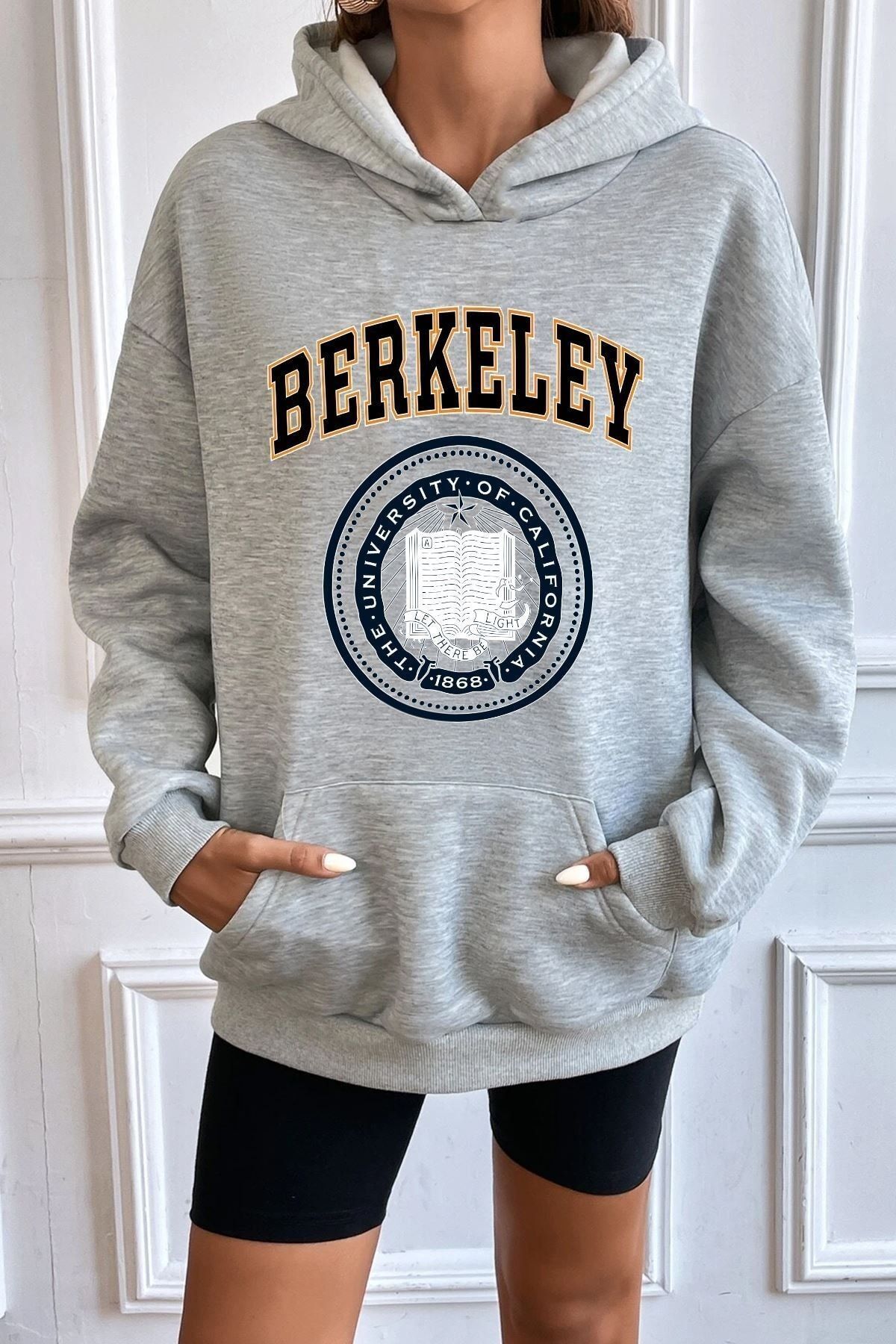 trendypassion Unisex Berkeley Printed Sweatshirt Trendyol