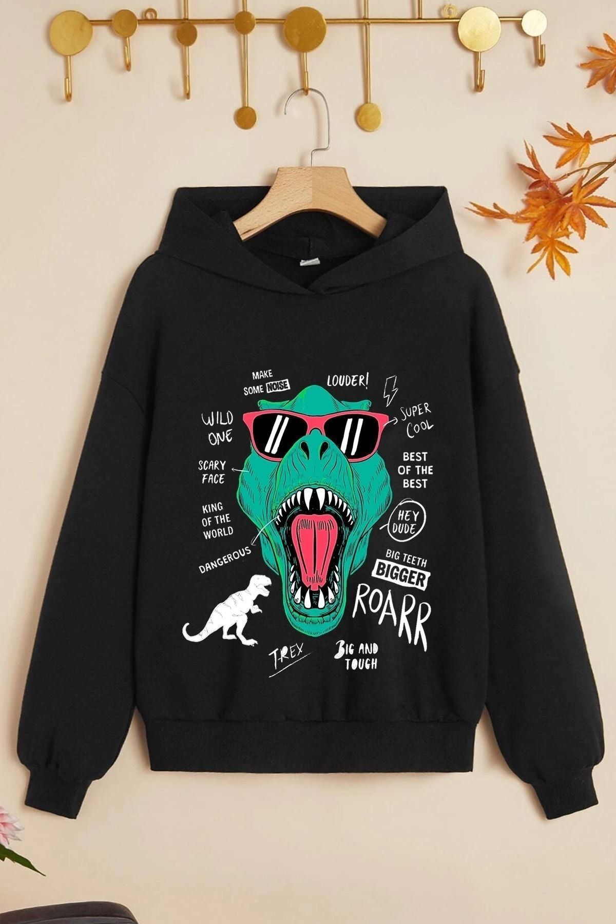 trendypassion Cocuk T Rex Bask l Sweatshirt Fiyat Yorumlar Trendyol