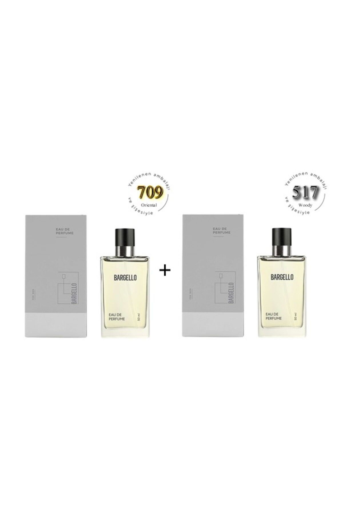 709 + 517 عطر مردانه Edp 50 میلی لیتر شرقی/چوبی Bargello