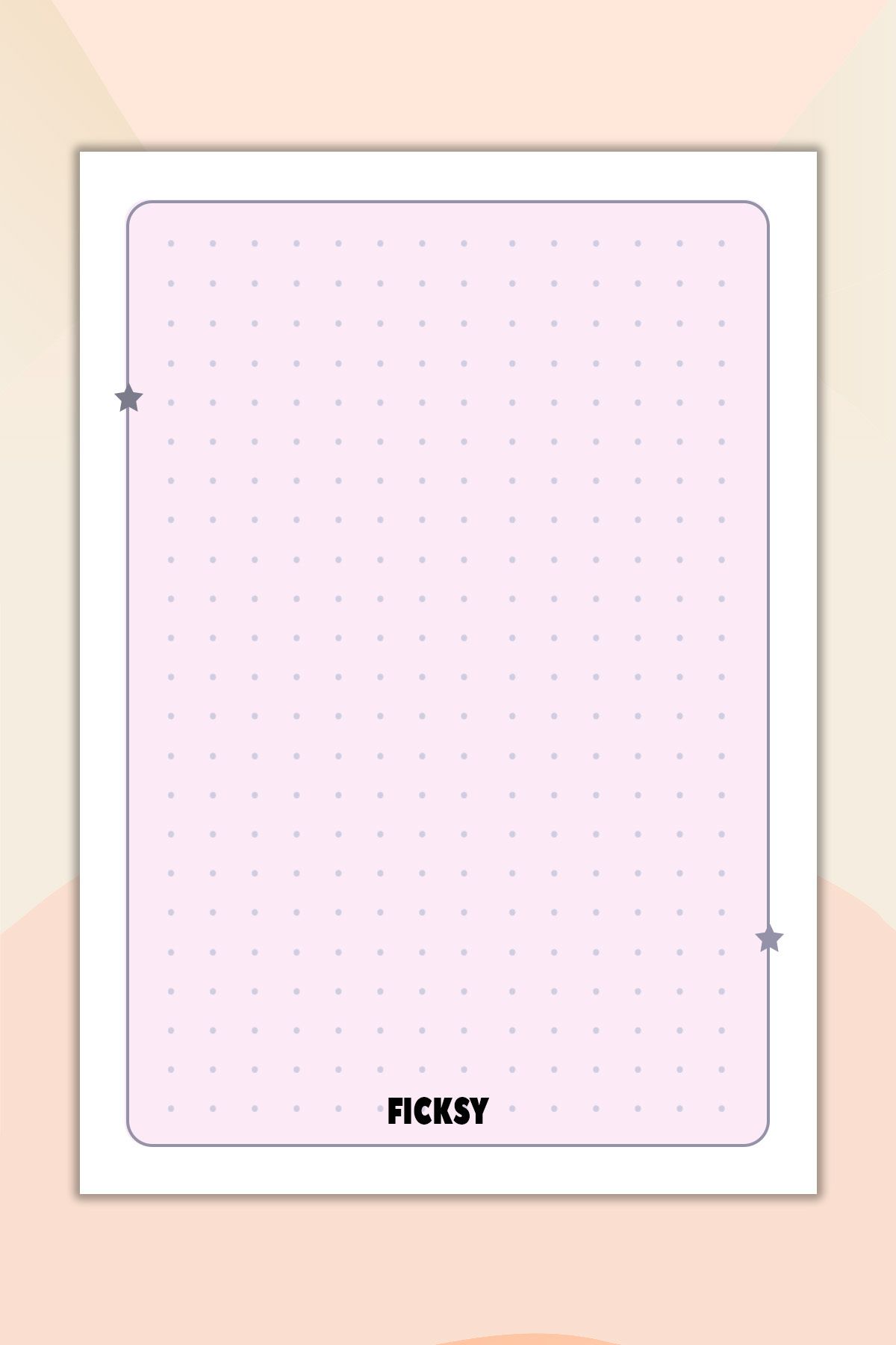 Ficksy-50 Pieces Light Pink Note Card - A6 Size Work Card - Notepad - Memo Pad 1