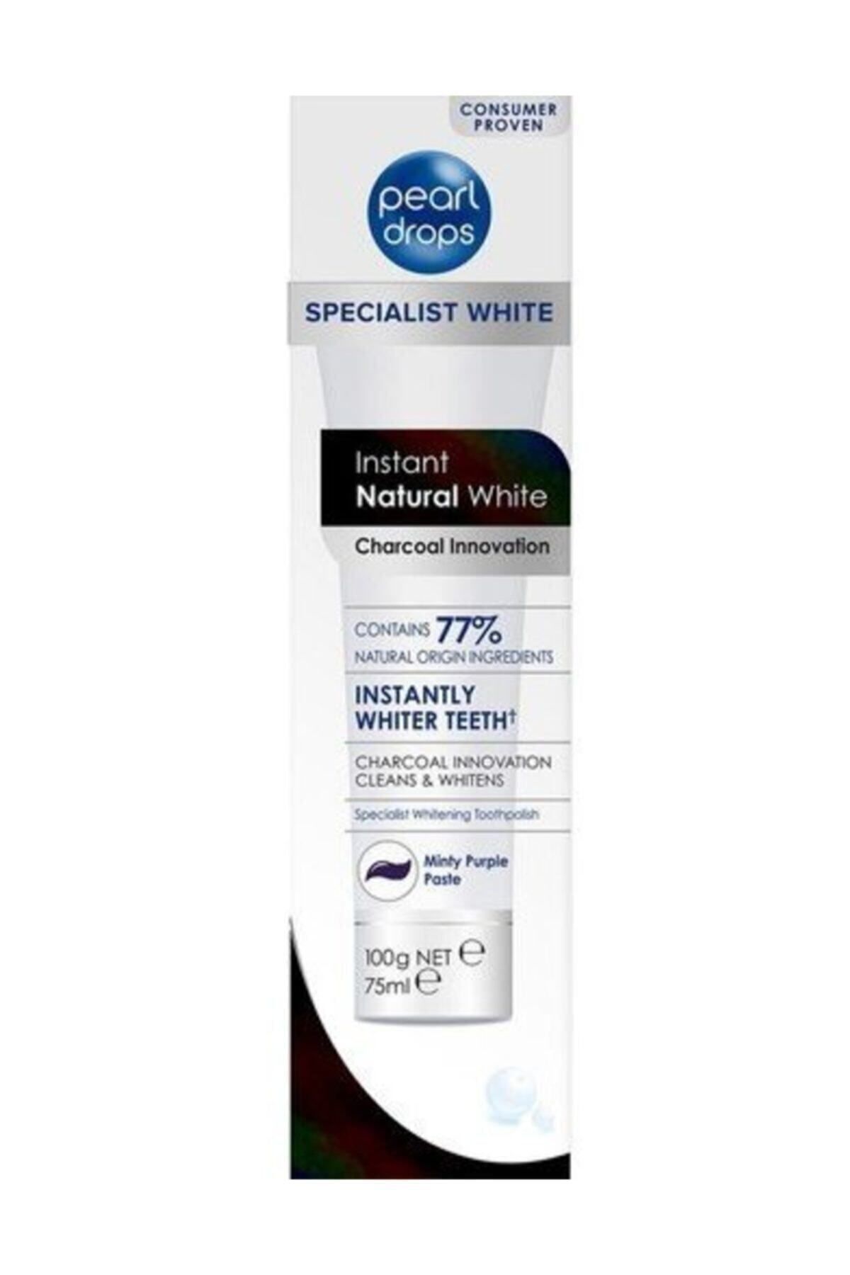 Pearl Drops-Instant Natural White - Charcoal Innovation Technology 75 Ml(Toothpaste) 1