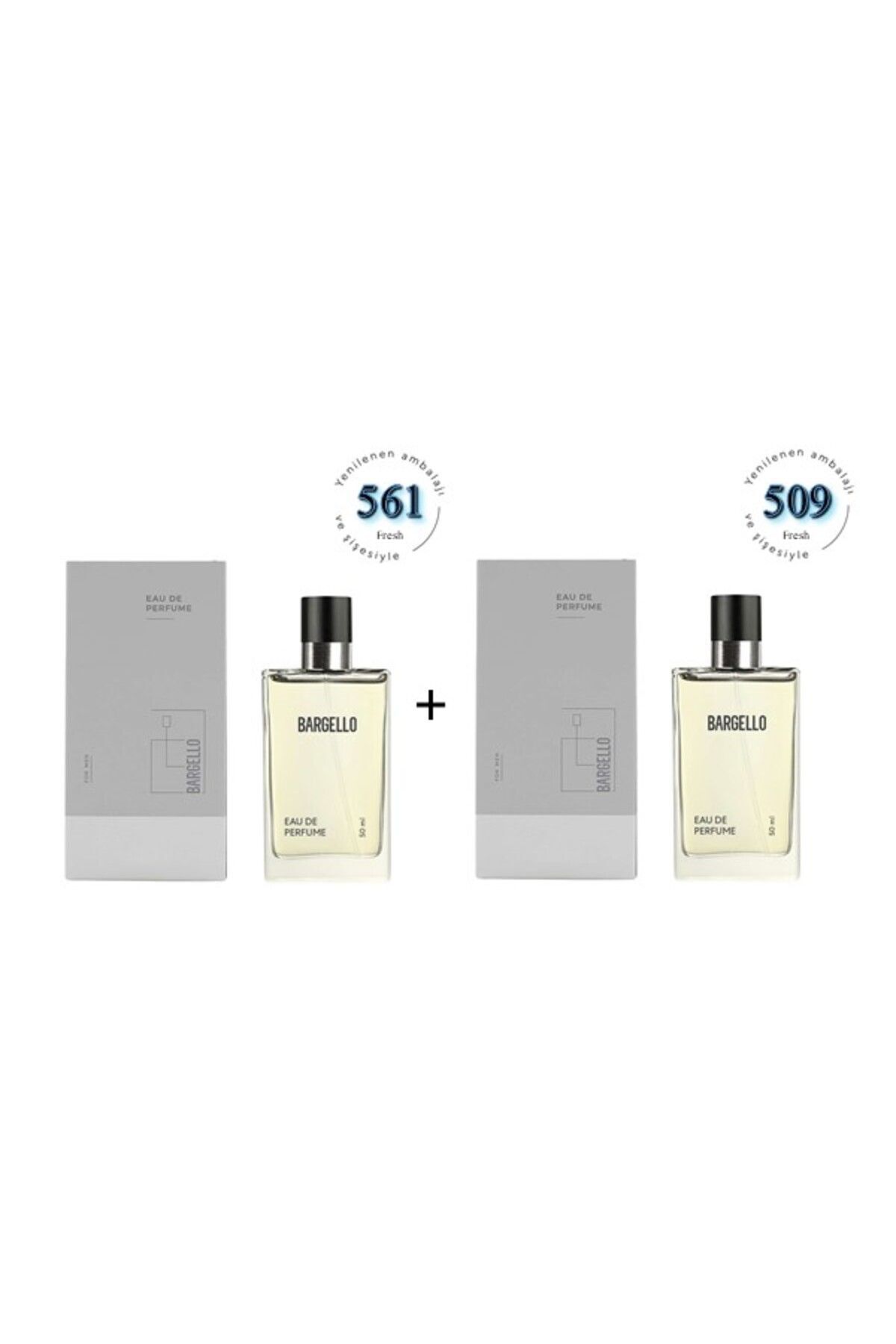 561 + 509 عطر مردانه Edp 50 ml تازه Bargello
