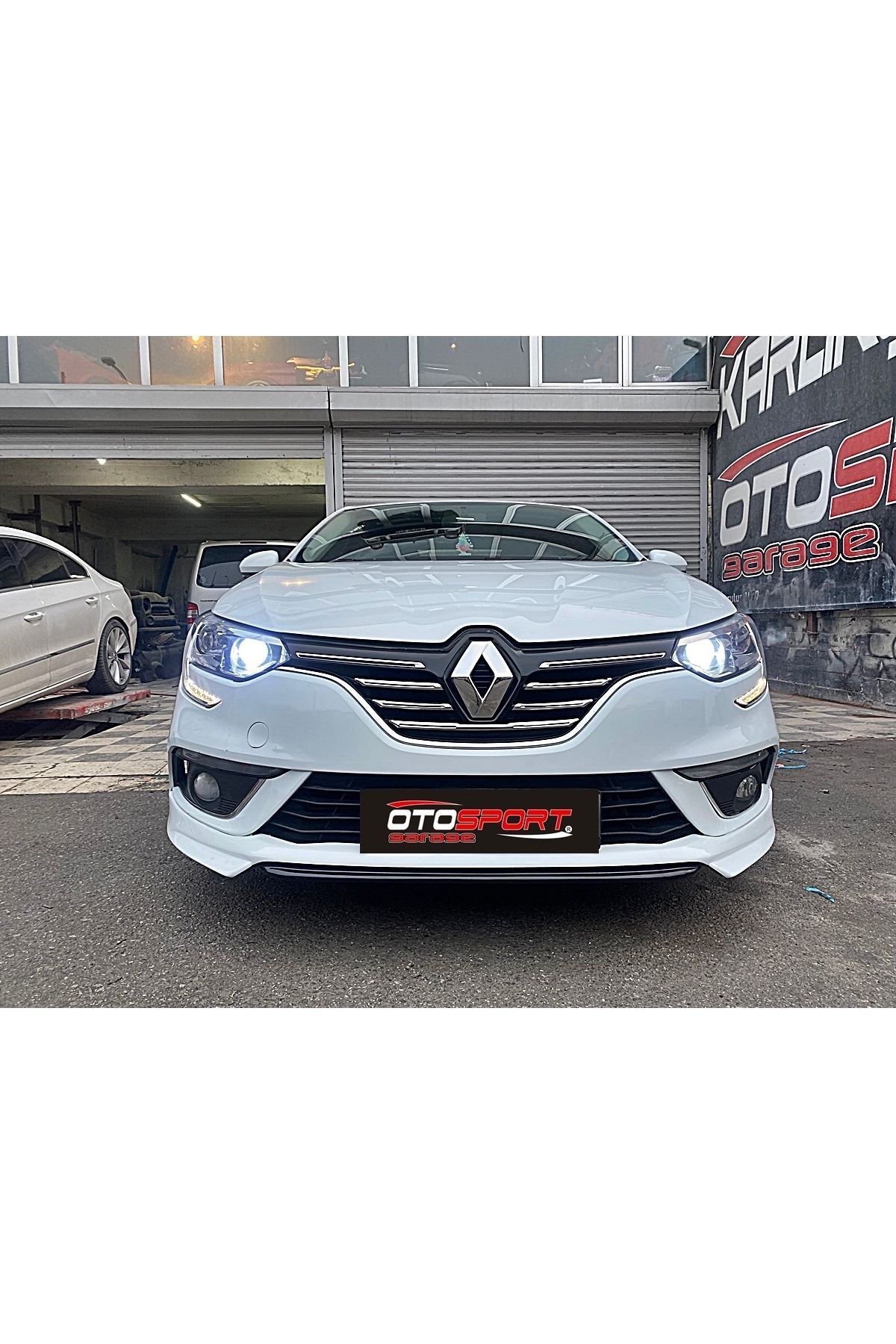 OTOSPORT Renault Megane 4 Ön Tampon Eki Fiberglass Boyasız