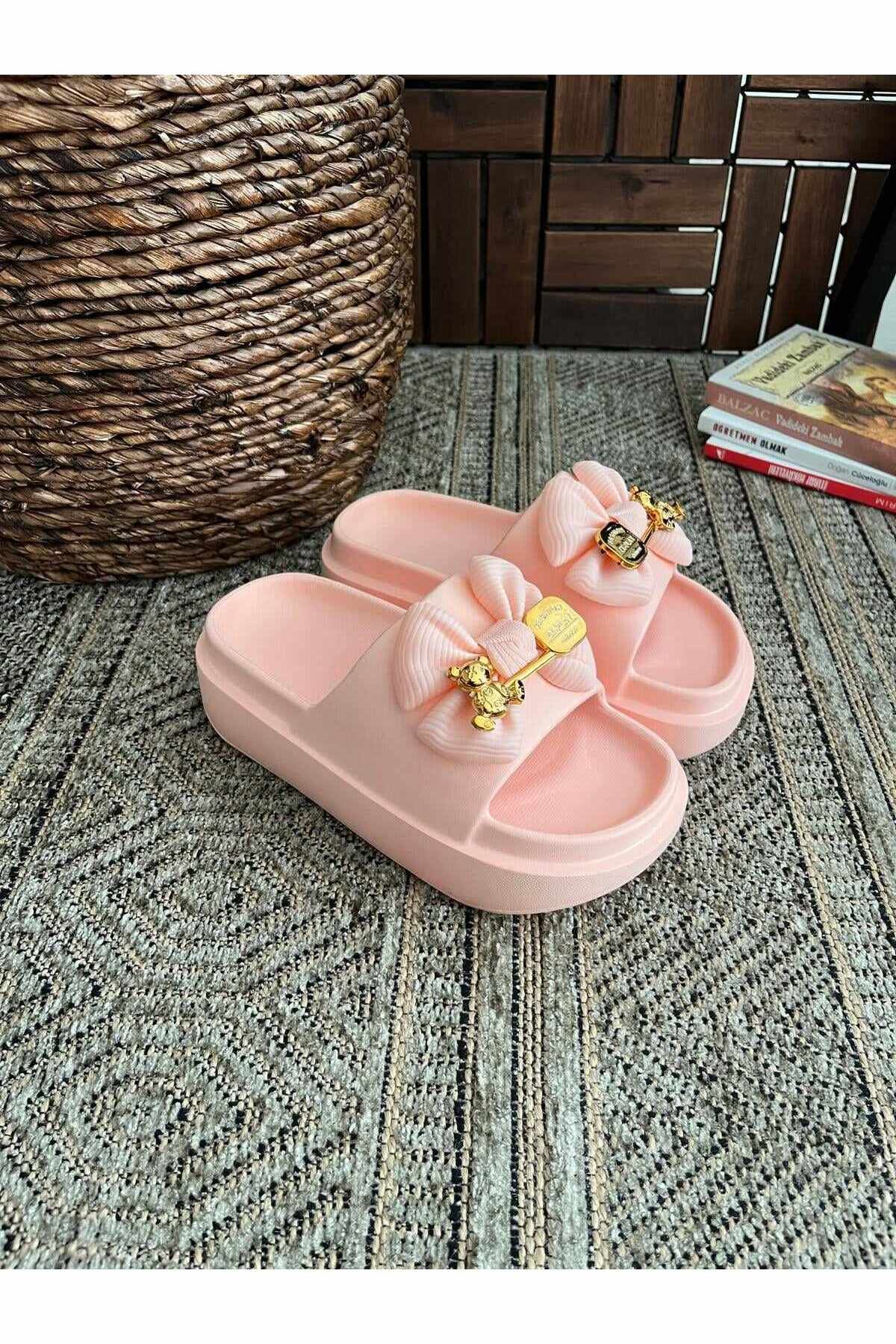 Behtah Kundura-Papuci Yeezy Slide - Talpă înaltă groasă, papuci casual de vară pentru grădină, plajă, piscină și mare 2