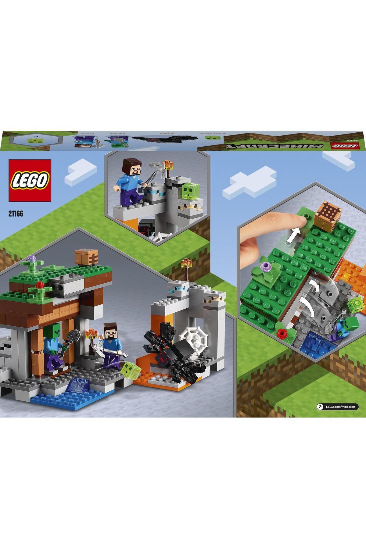 LEGO Minecraft 21166 Creative Abandoned Mine Toy Construction Set for Ages 7 and up 248 Pieces Trendyol