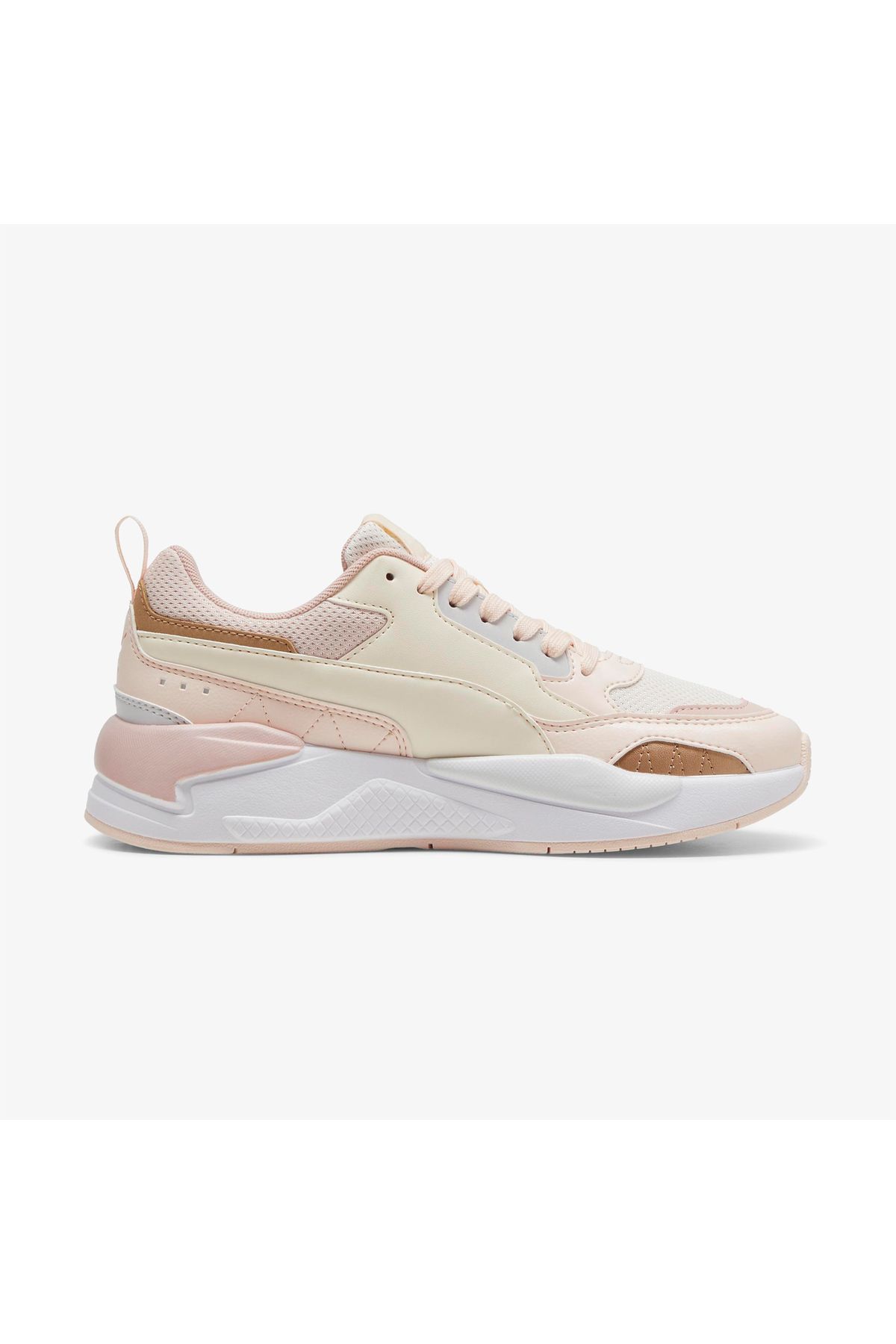 اسنیکر سفید زنانه کفش های روزانه کرم با اشعه 2 مربع Puma