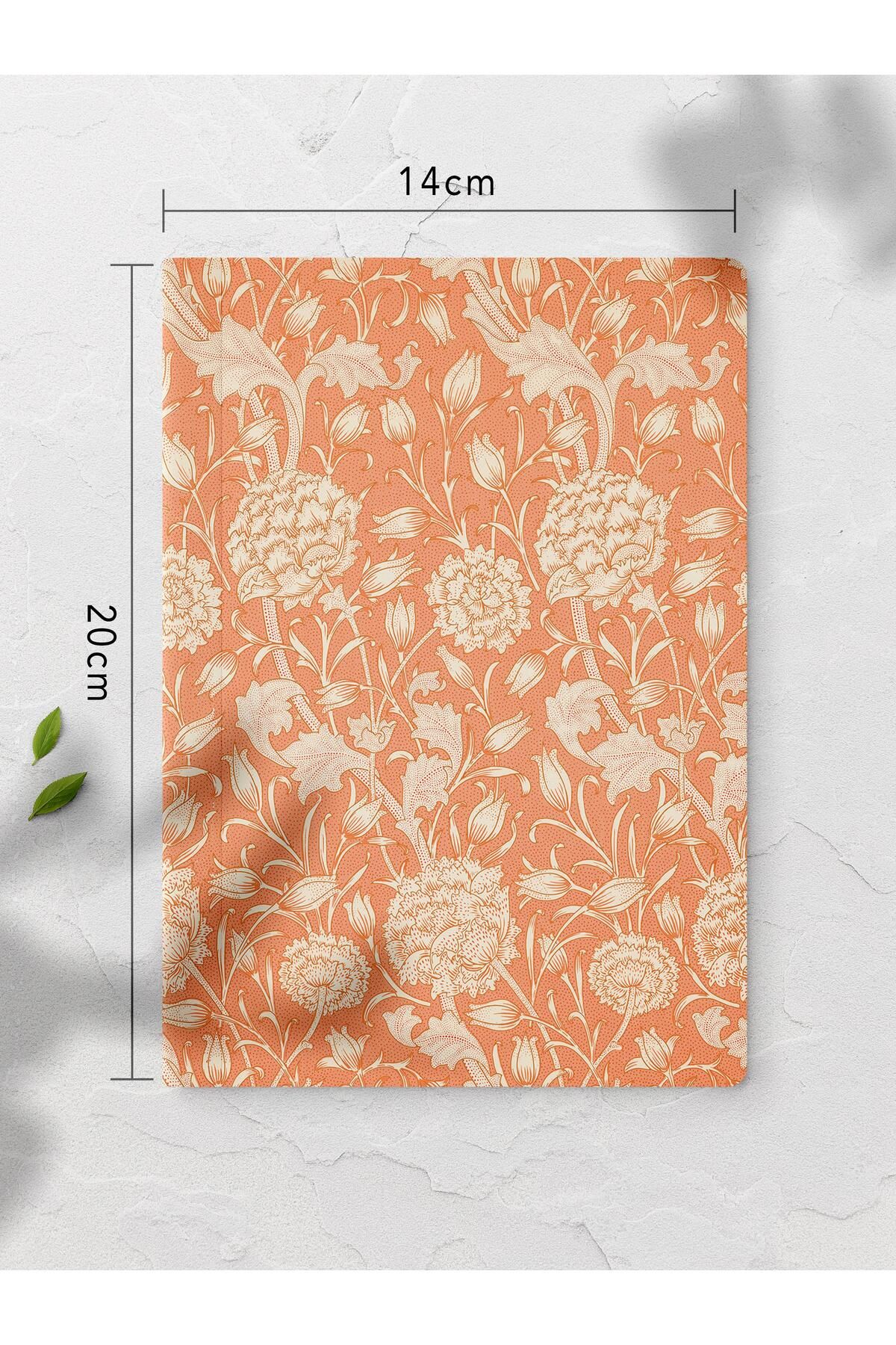Postifull-William Morris Unlined Notebook - 4 Pieces, 64 Pages, 14*21cm Intellect Notebook 3
