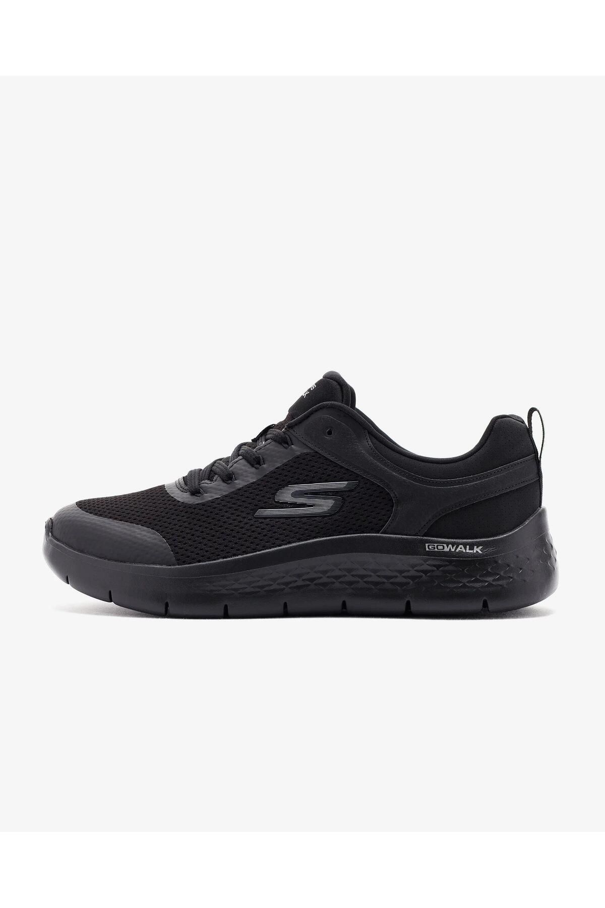 اسنیکر مشکی مردانه 216495TK BBK GO WALK FLEX کفش ورزشی مستقل روزانه Skechers