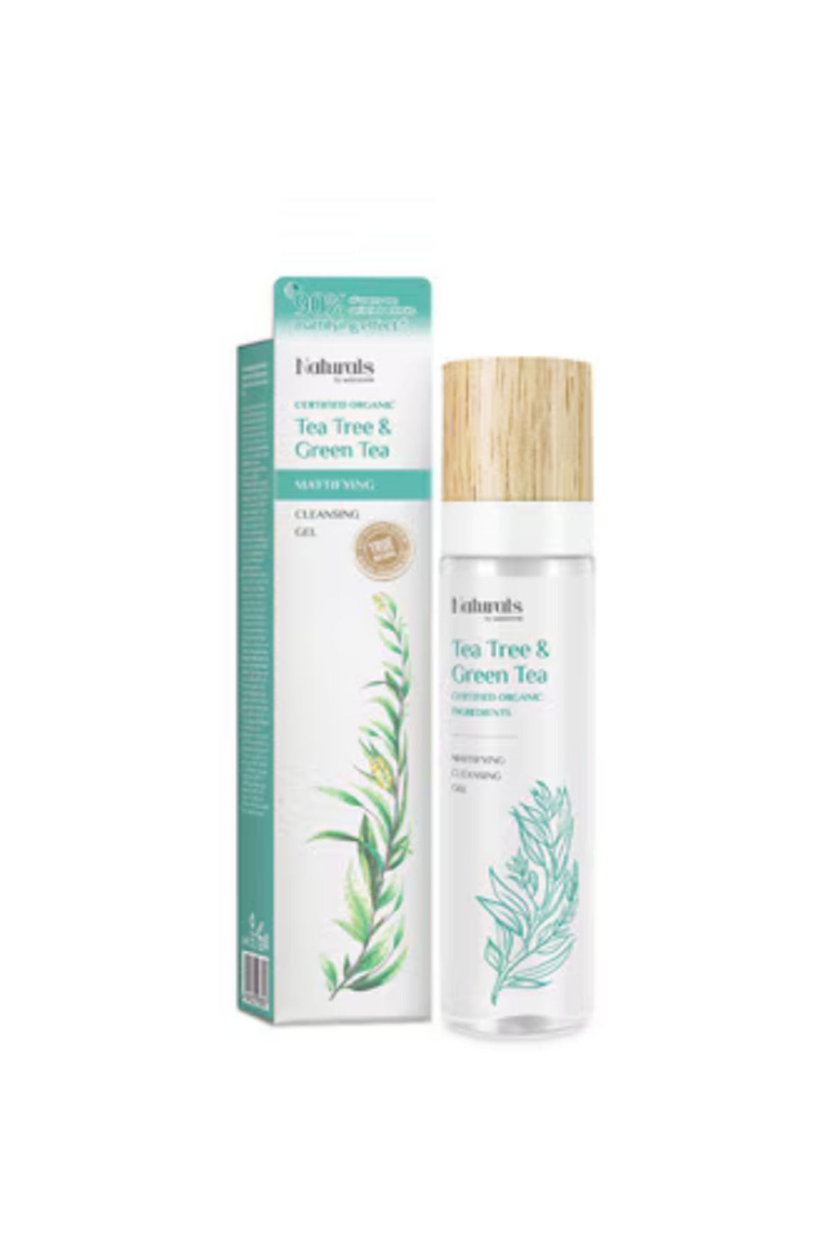 ژل شستشوی صورت پاک کننده درخت چای و چای سبز 150 میلی لیتر Naturals By Watsons