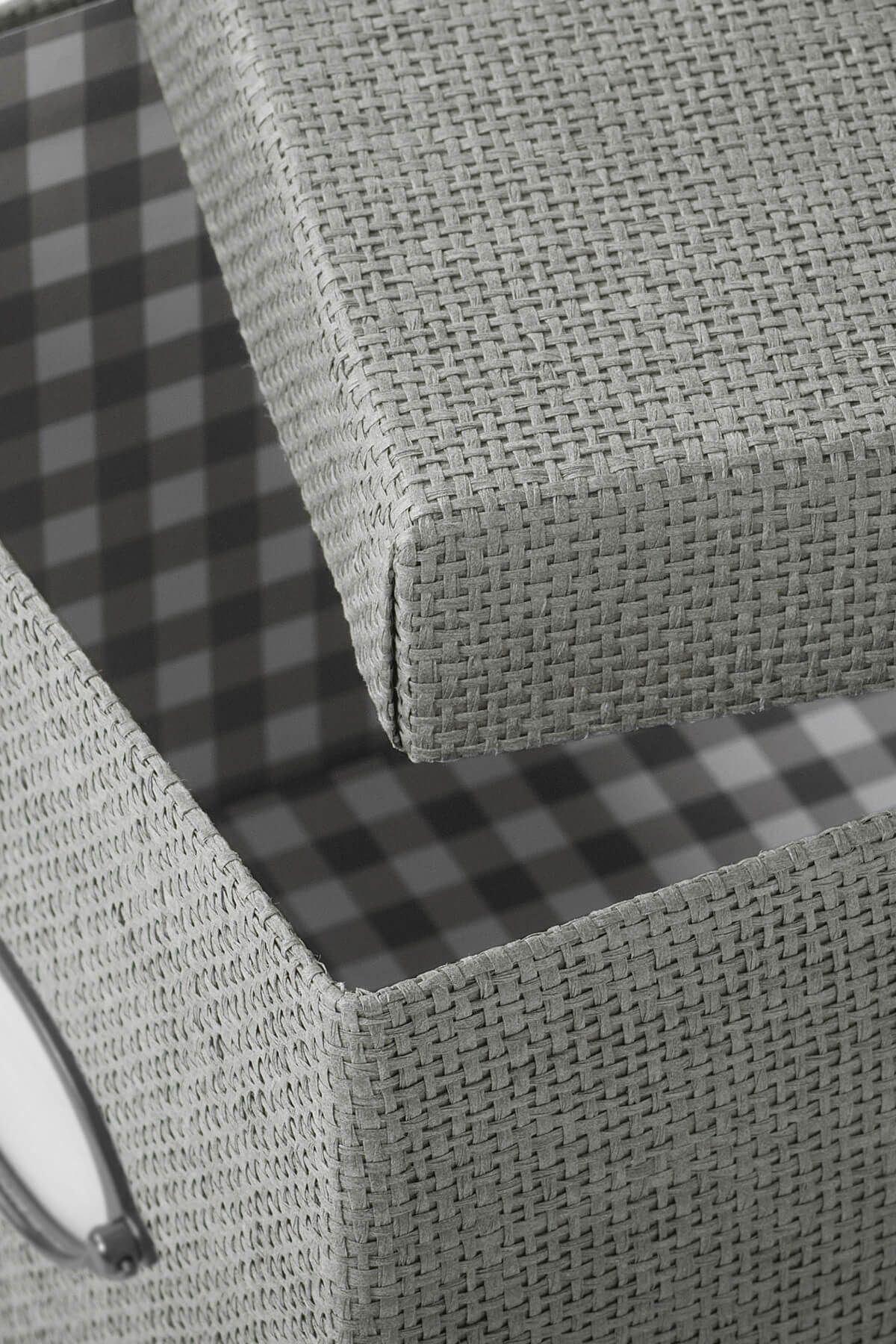 IKEA-Kvarnvık Box with Lid Gray 18x25x15 cm 4