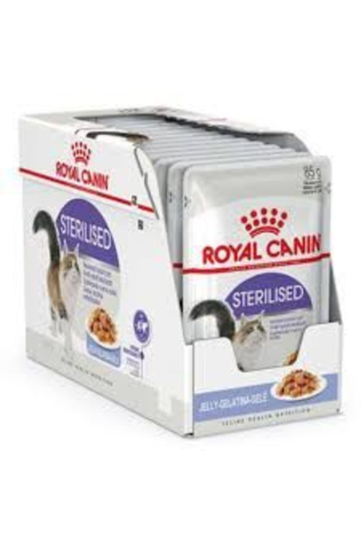 Sterilised Jelly Kısır Kedi Pouch Yaş Mama 85 gr X 12 Adet