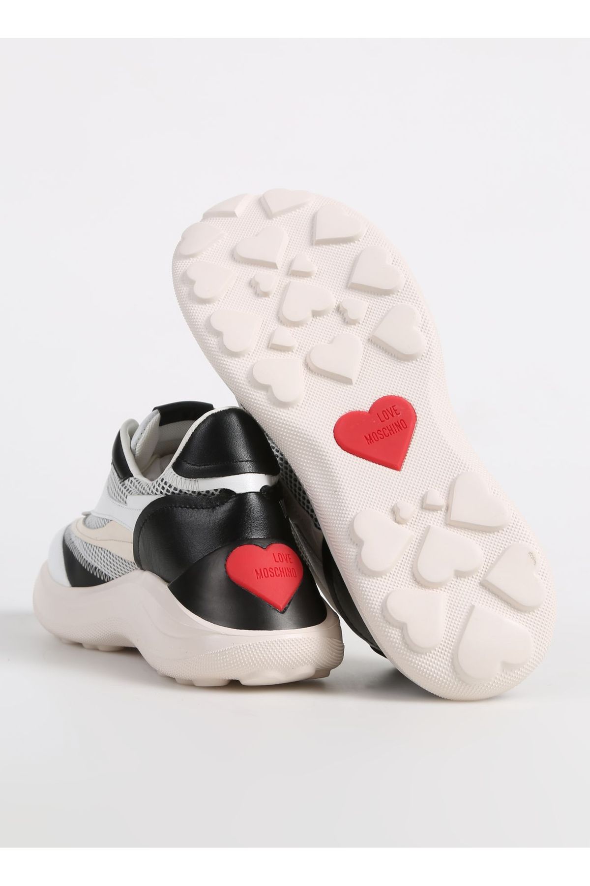 اسنیکر چند رنگ زنانه نفره اورجینال Moschino Love Moschino