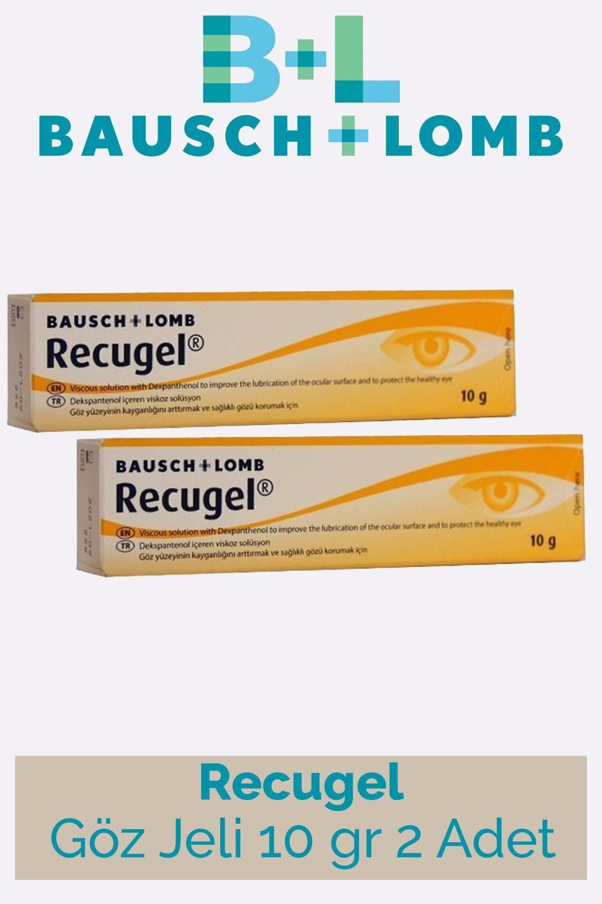 Bausch & Lomb Recugel Göz Jeli 10 gr 2 Adet