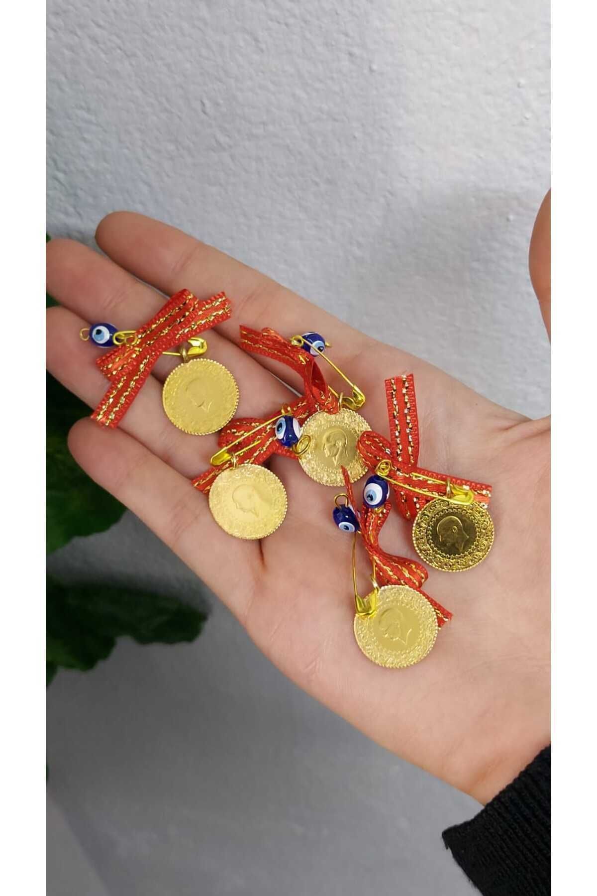 Agora Gold Çeyrek Altın 5 Adet Yeni 2025 Tarihli 22 Ayar