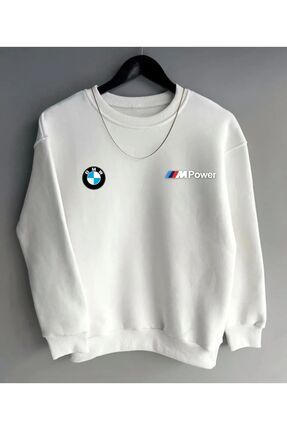 YOHO SPORT BMW Bask l Original Unisex k l k Sweatshirt Beyaz Fiyat Yorumlar Trendyol