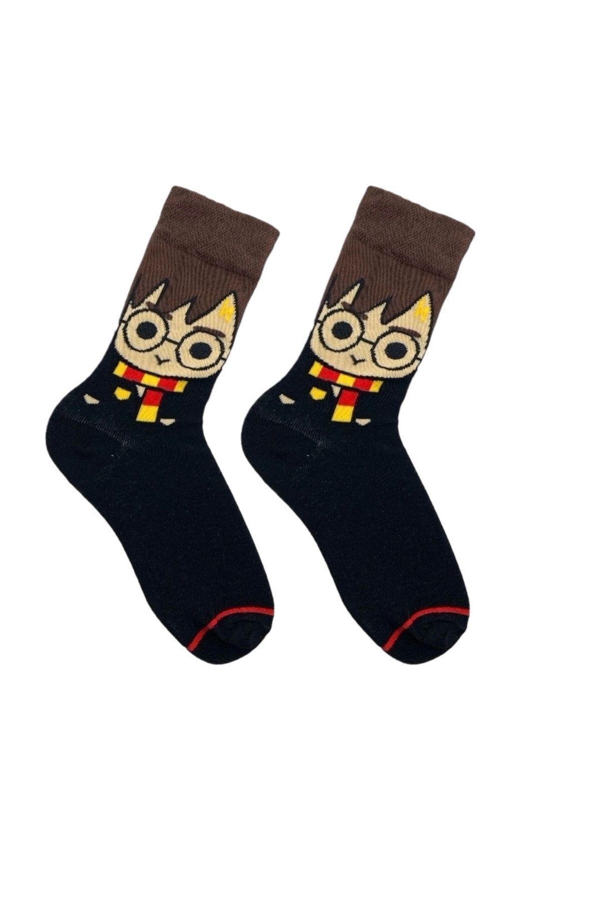 Çorap Kurdu 5 db Harry Potter karaktermintás színes zoknit tartalmazó csomag