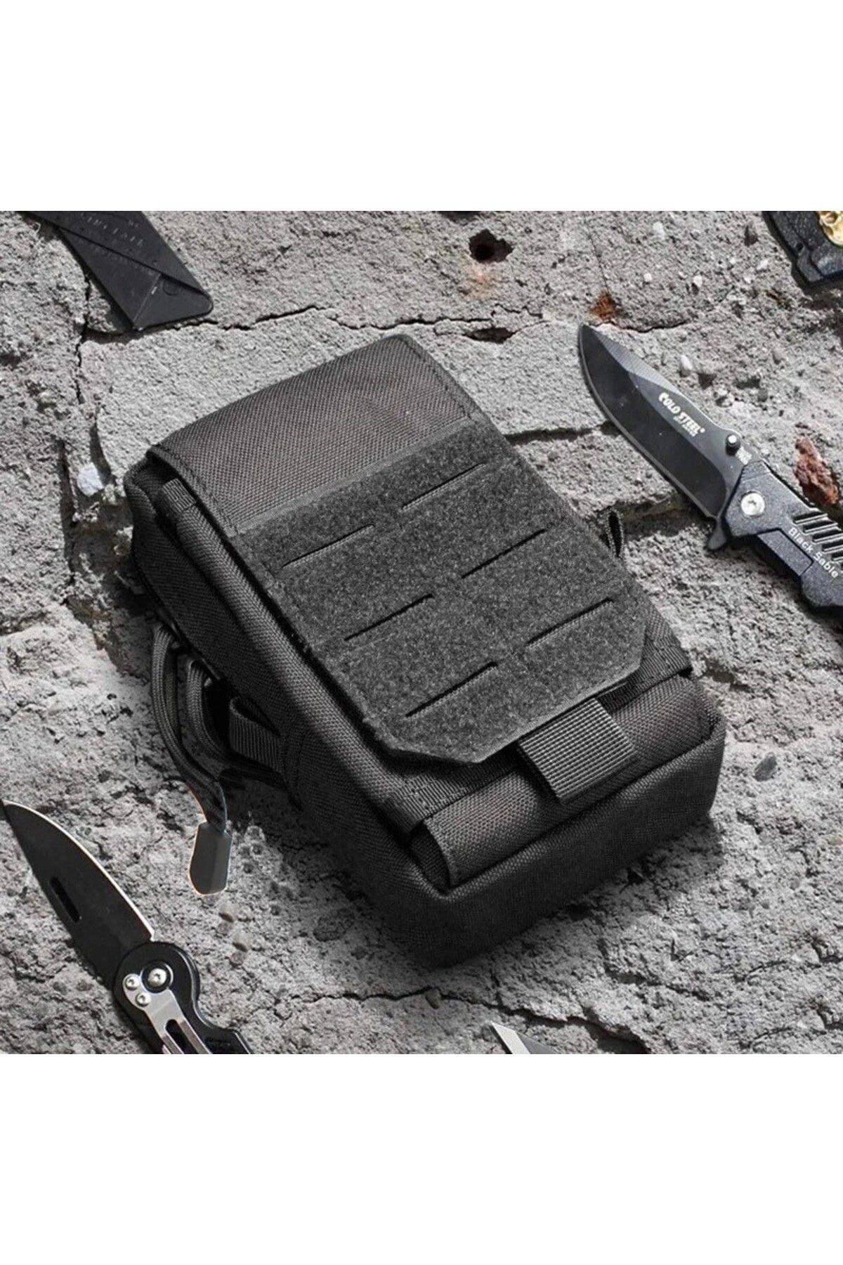 5.11 Tactical  SİYAH Molle EDC Su Geçirmez Taktik Outdoor Askeri Bel Çantası
