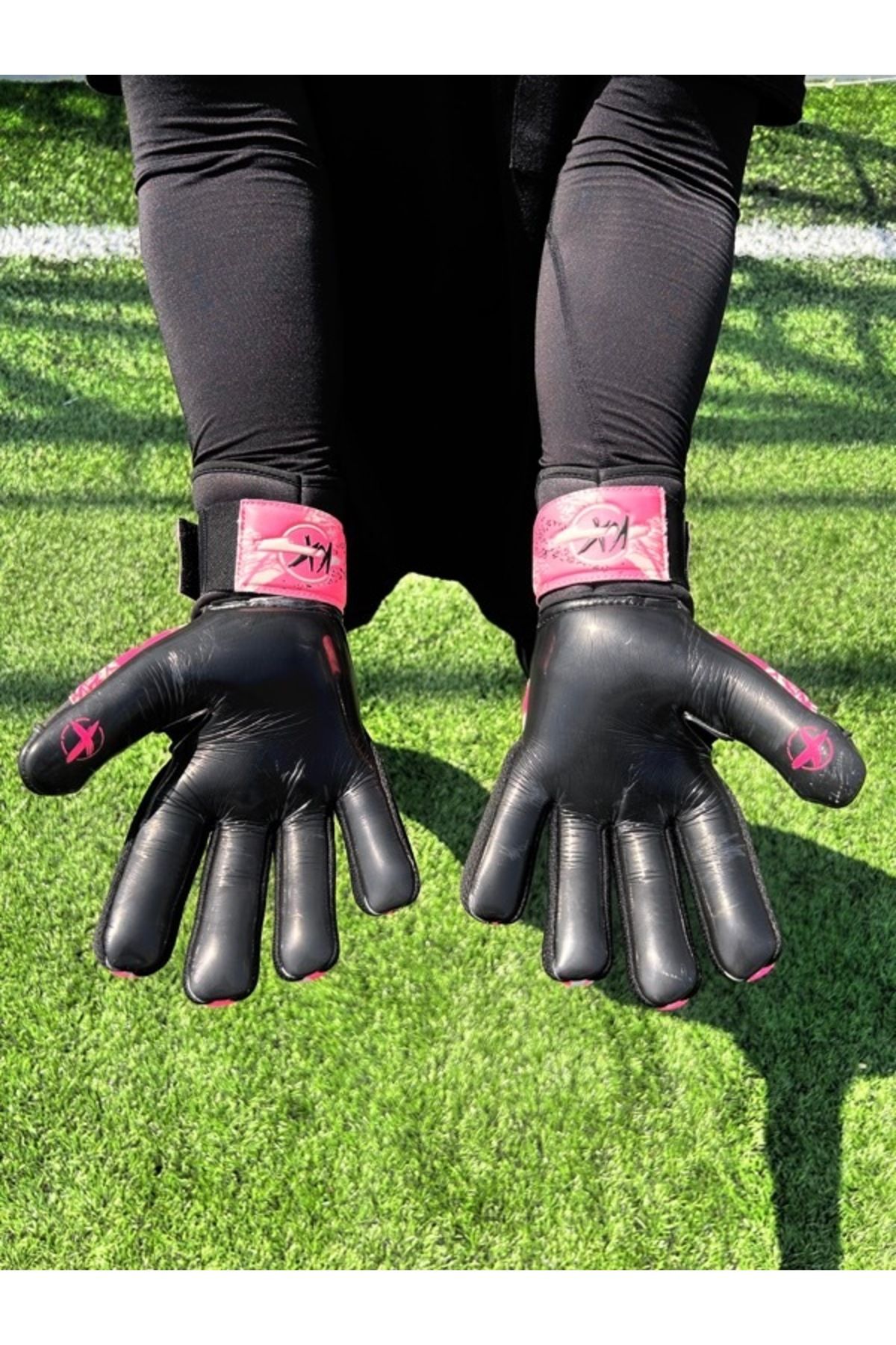 KXSPOR-Kx Vi̇per'Pink' Elite Keeper Gloves 4