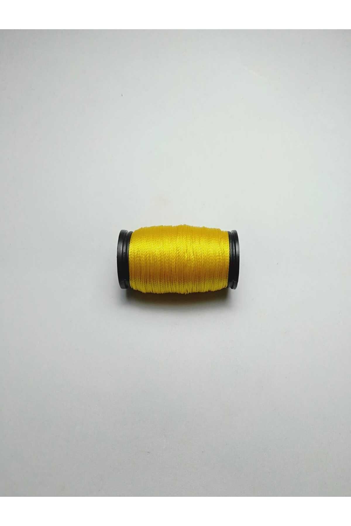 60 Metre Sarı Kum Boncuk Ipi Miyuki Ipi