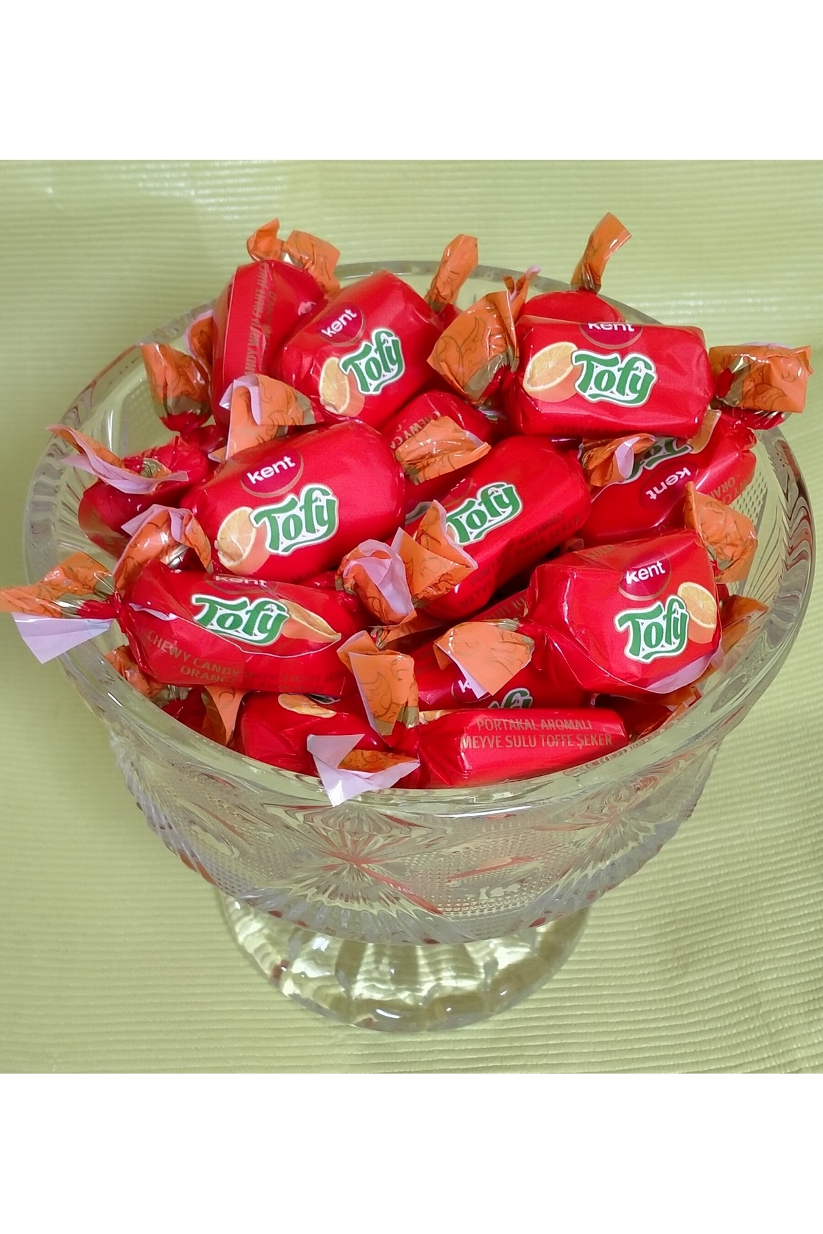 菓子 To ki candy Kent Tofy Orange Flavored Holiday Candy 500 g- Trendyol