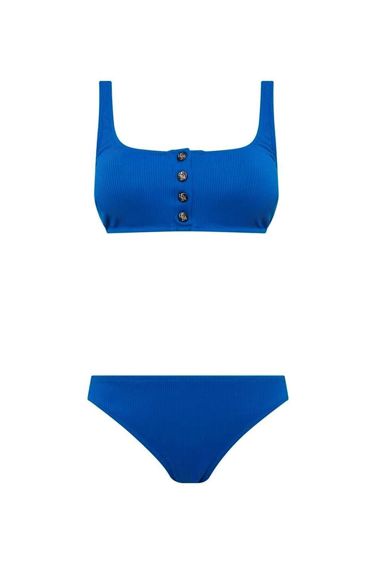 U.S. Polo Assn.-Women's Navy Blue Bikini Set 3
