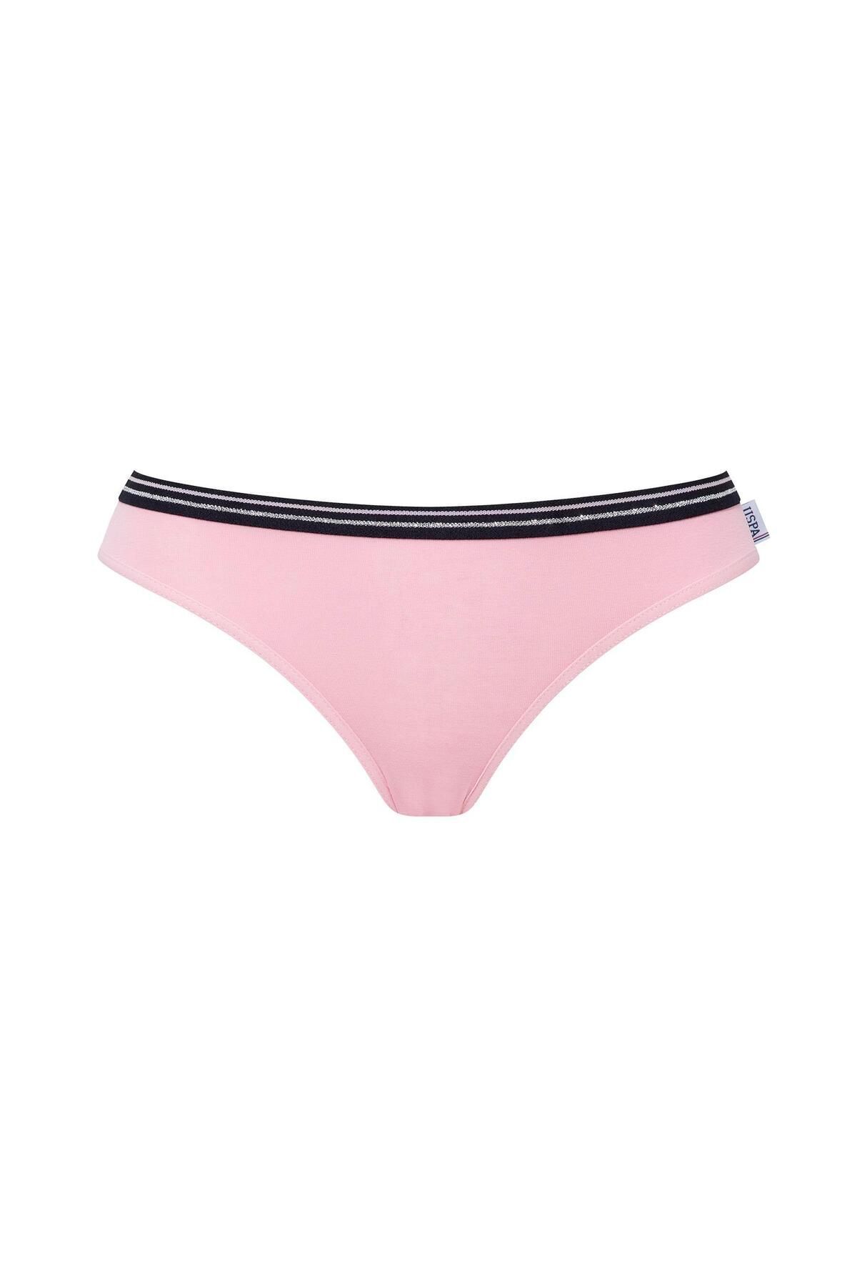 U.S. Polo Assn.-Women's 3-pack panties (melange - navy blue - pink) 3