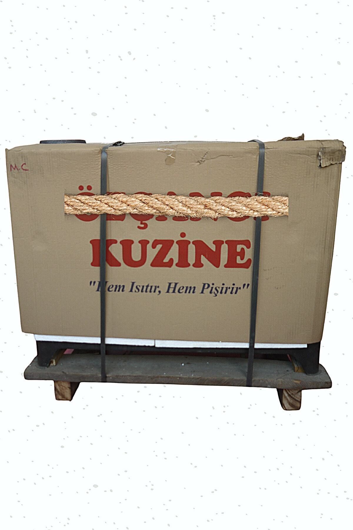 ( Ürün Ağırlığı : 48 KG ) Cam Kapak Takma Ayak Döküm Estetik Kuzine Soba Kömür Odun Sobası 8