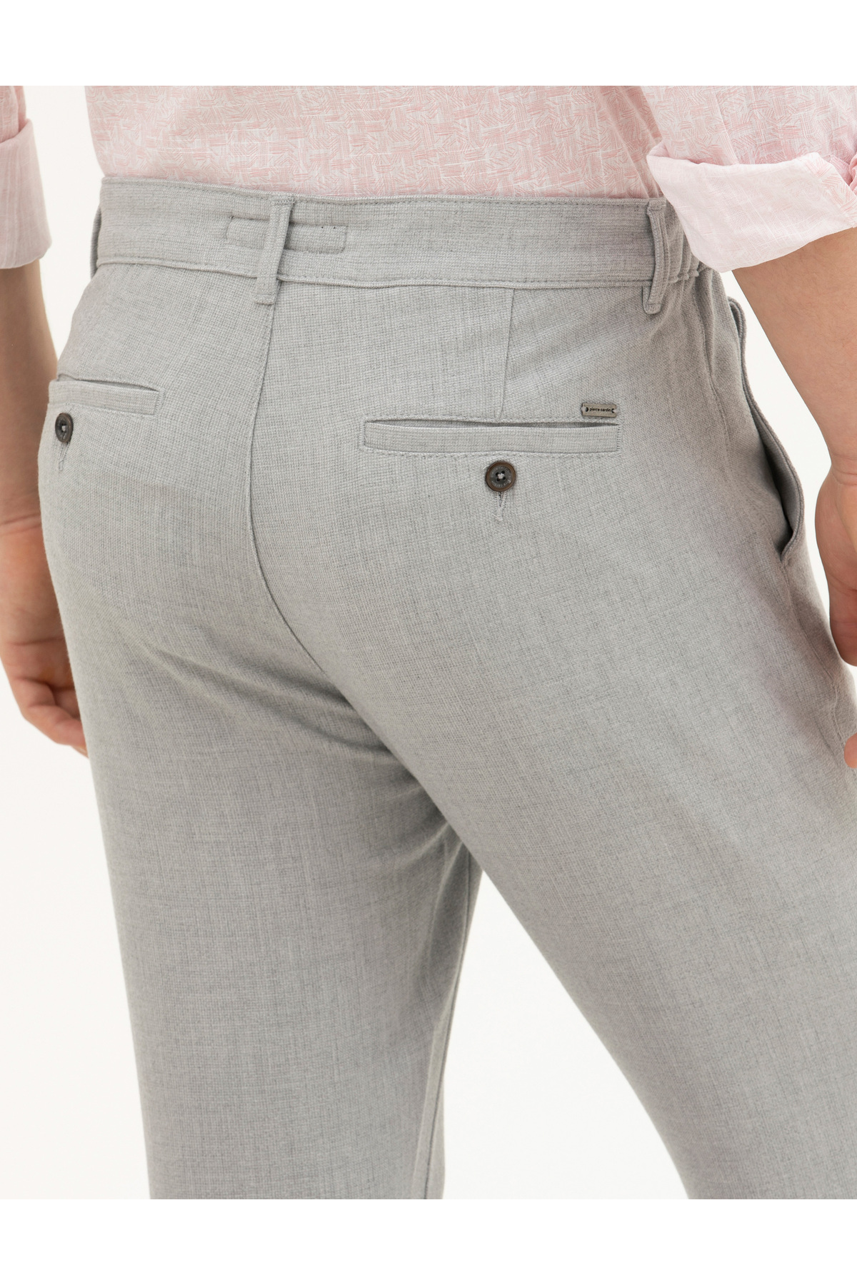 شلوار مردانه راسته فاق نرمال | پیر کاردین Pierre Cardin G021SZ078.000.1844121 - تصویر 7