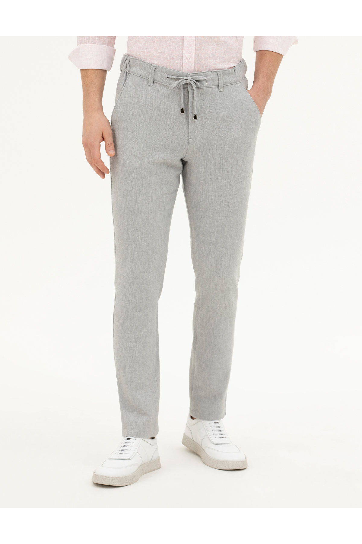 شلوار مردانه راسته فاق نرمال | پیر کاردین Pierre Cardin G021SZ078.000.1844121 - تصویر 4