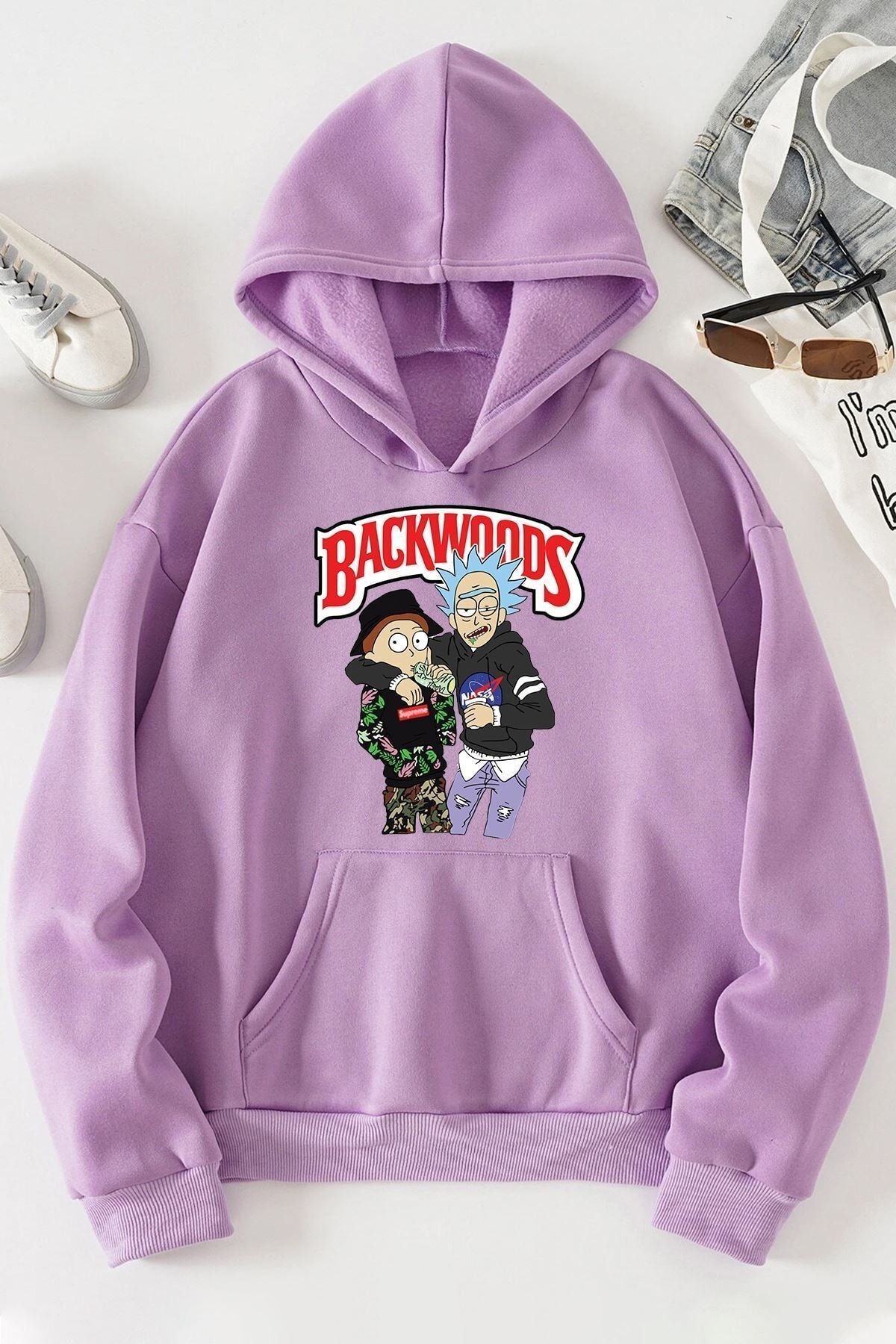 trendypassion Hanorac Unisex Cu Imprimeu Backwoods Unisex - 2XL