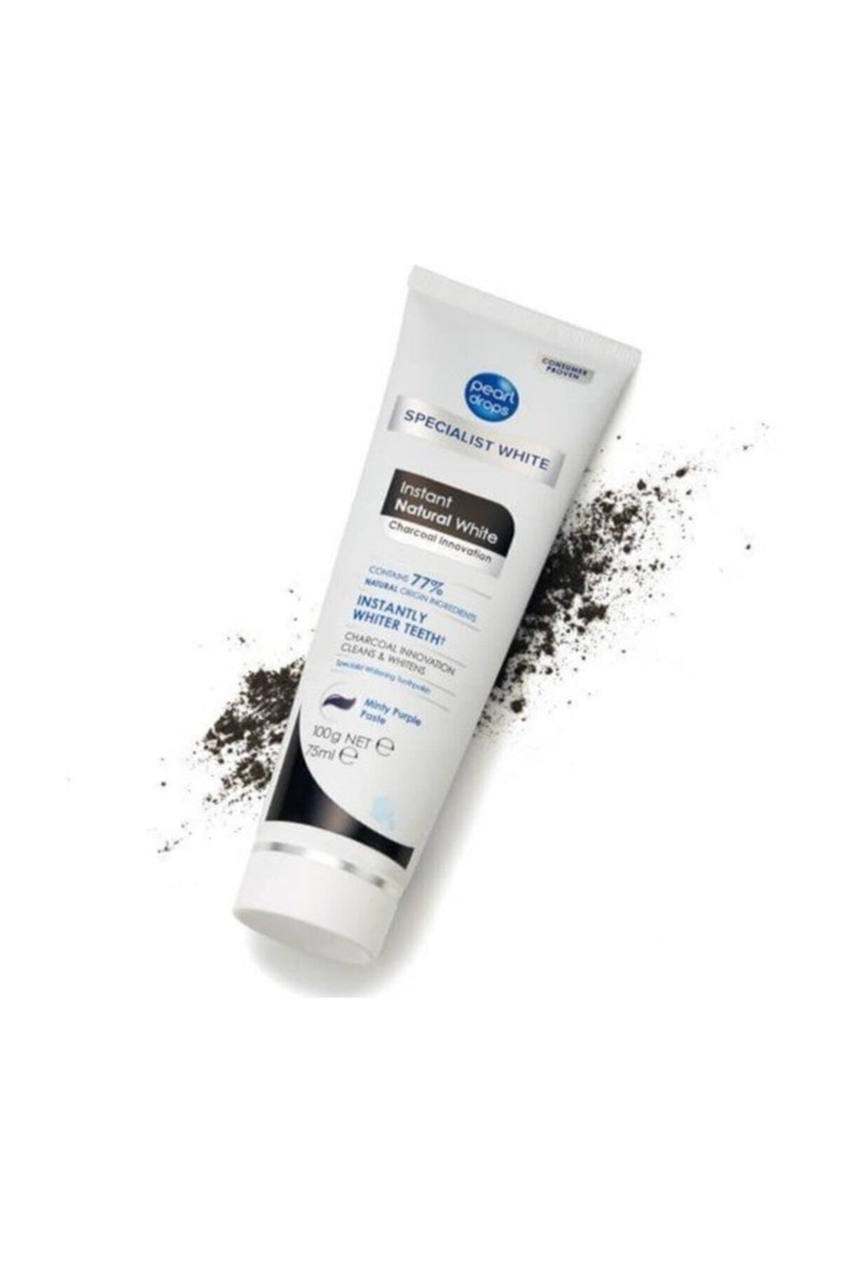 Pearl Drops-Instant Natural White - Charcoal Innovation Technology 75 Ml(Toothpaste) 2
