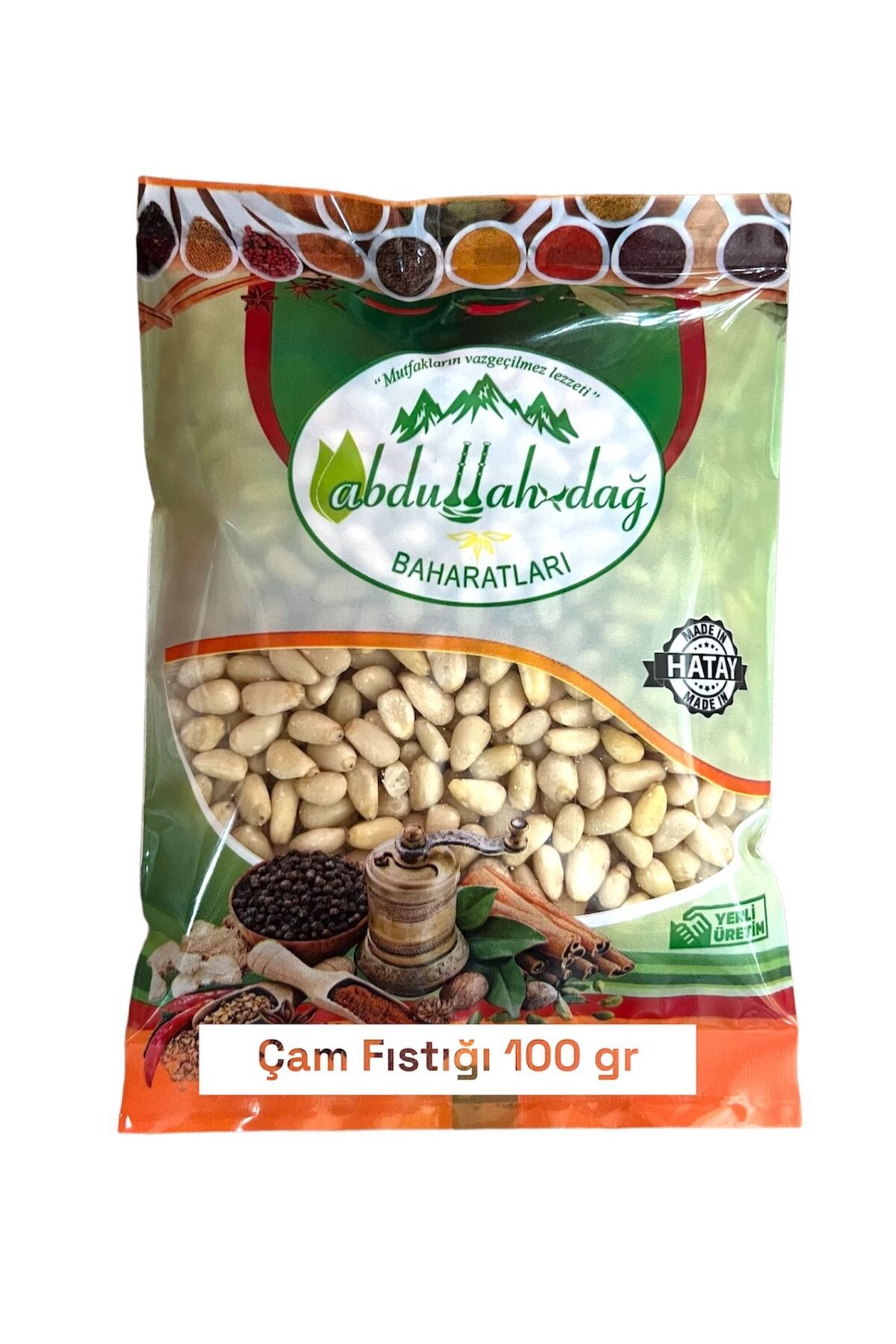 Hacıoğlu baharat Hatay Yöresel Dolmalık Çam Fıstığı 100 Gr