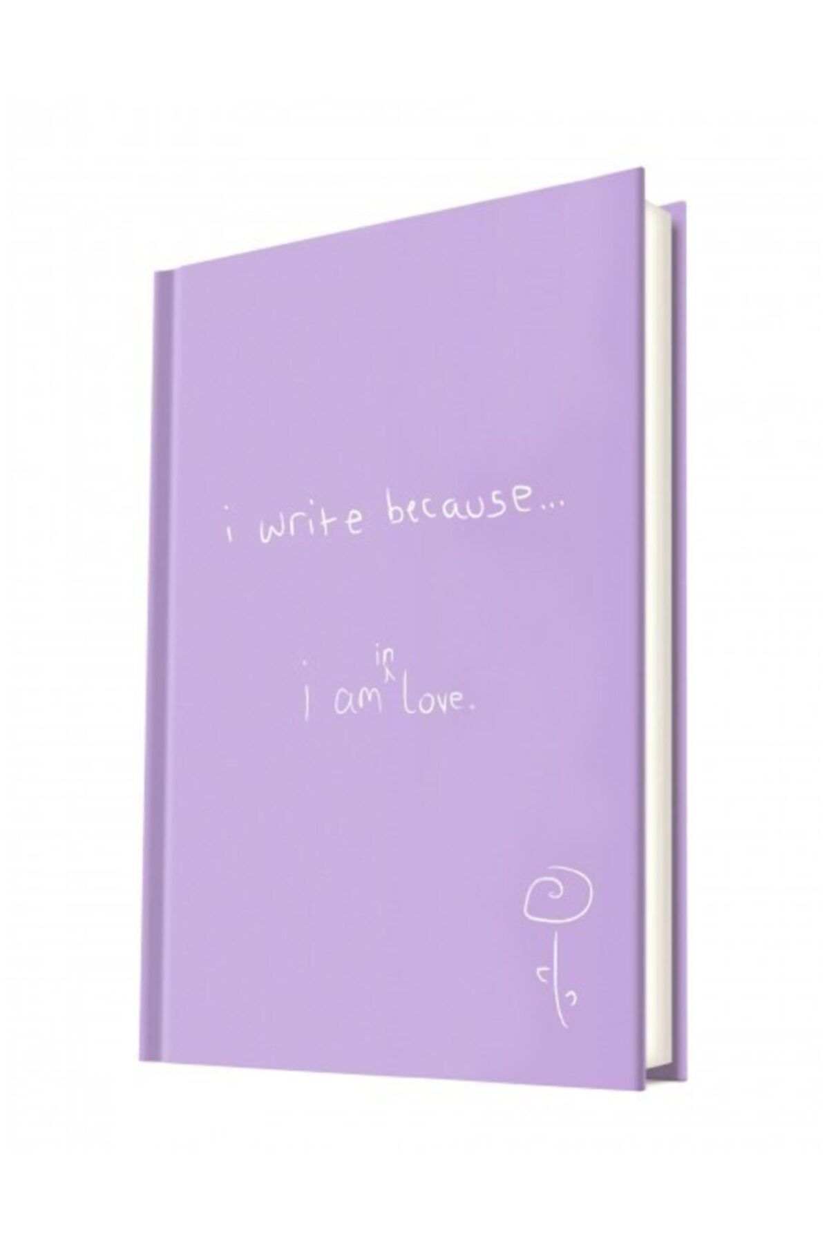DEFFTER-I Write Because / I Am In Love Lined Notebook 1