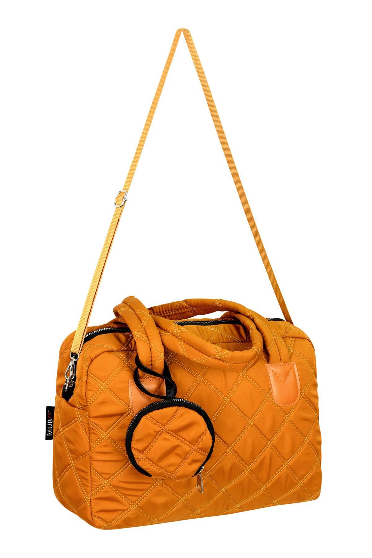 MUBO Comfortable Quilted Shoulder Bag for Women Sports and Casual Style Solid Trendyol