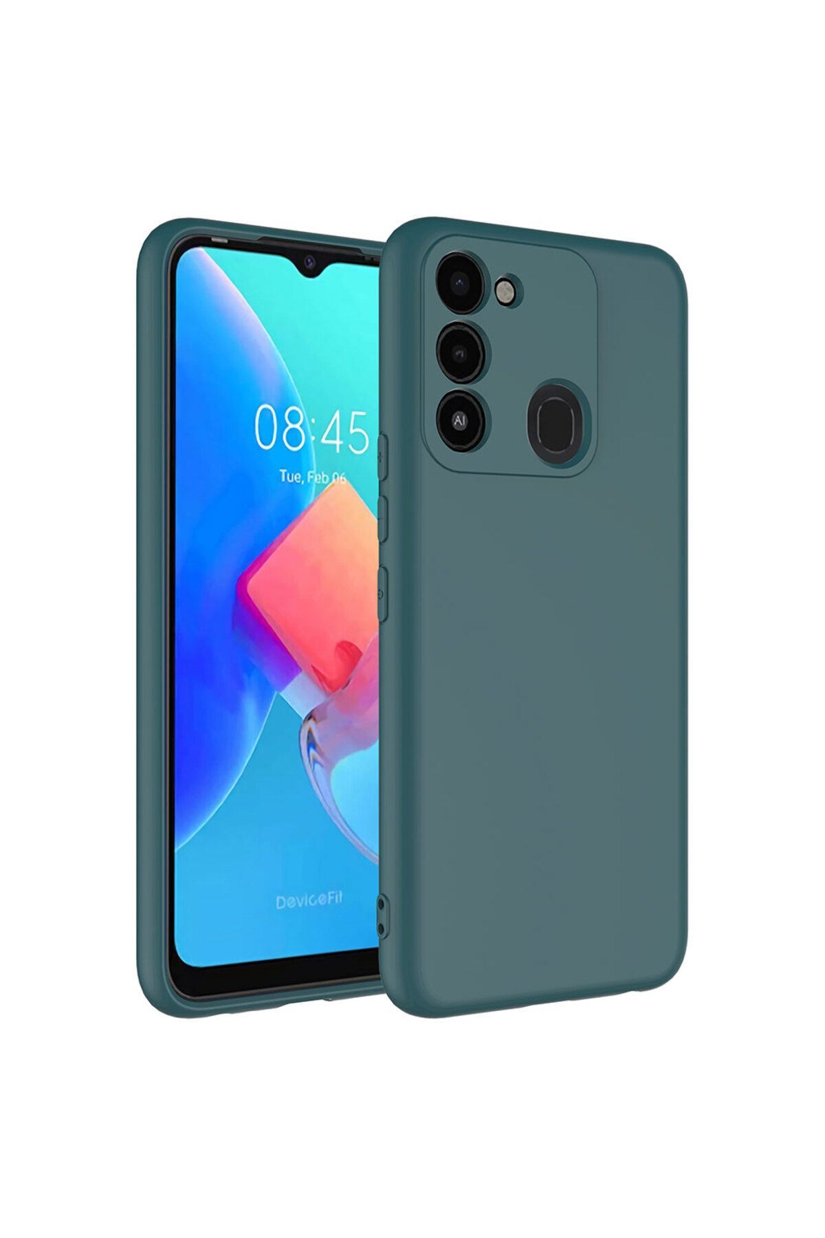 Mara Launch Cover with Velvet Camera Protection in Tecno Spark 8C Case