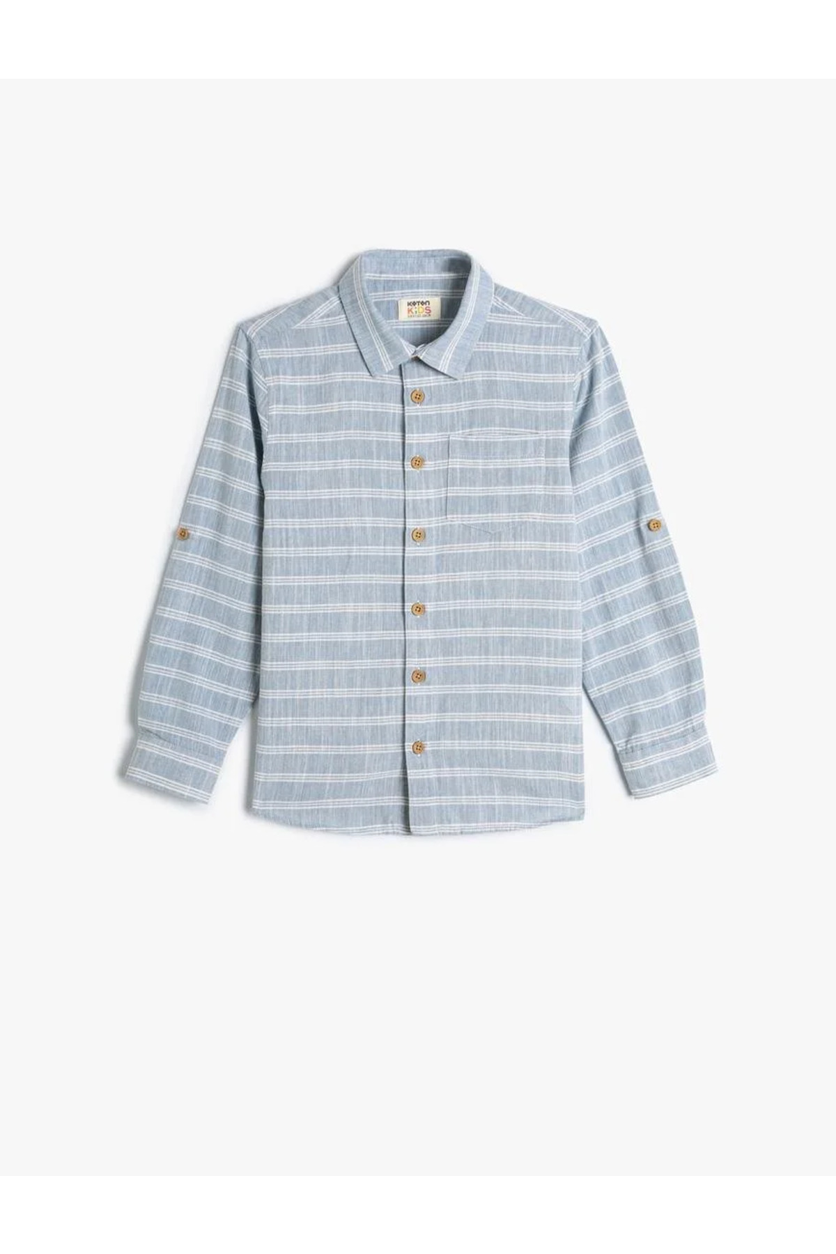 سویشرت مردانه سفید کوتون | 24YY59001966 اورجینال - تصویر 2