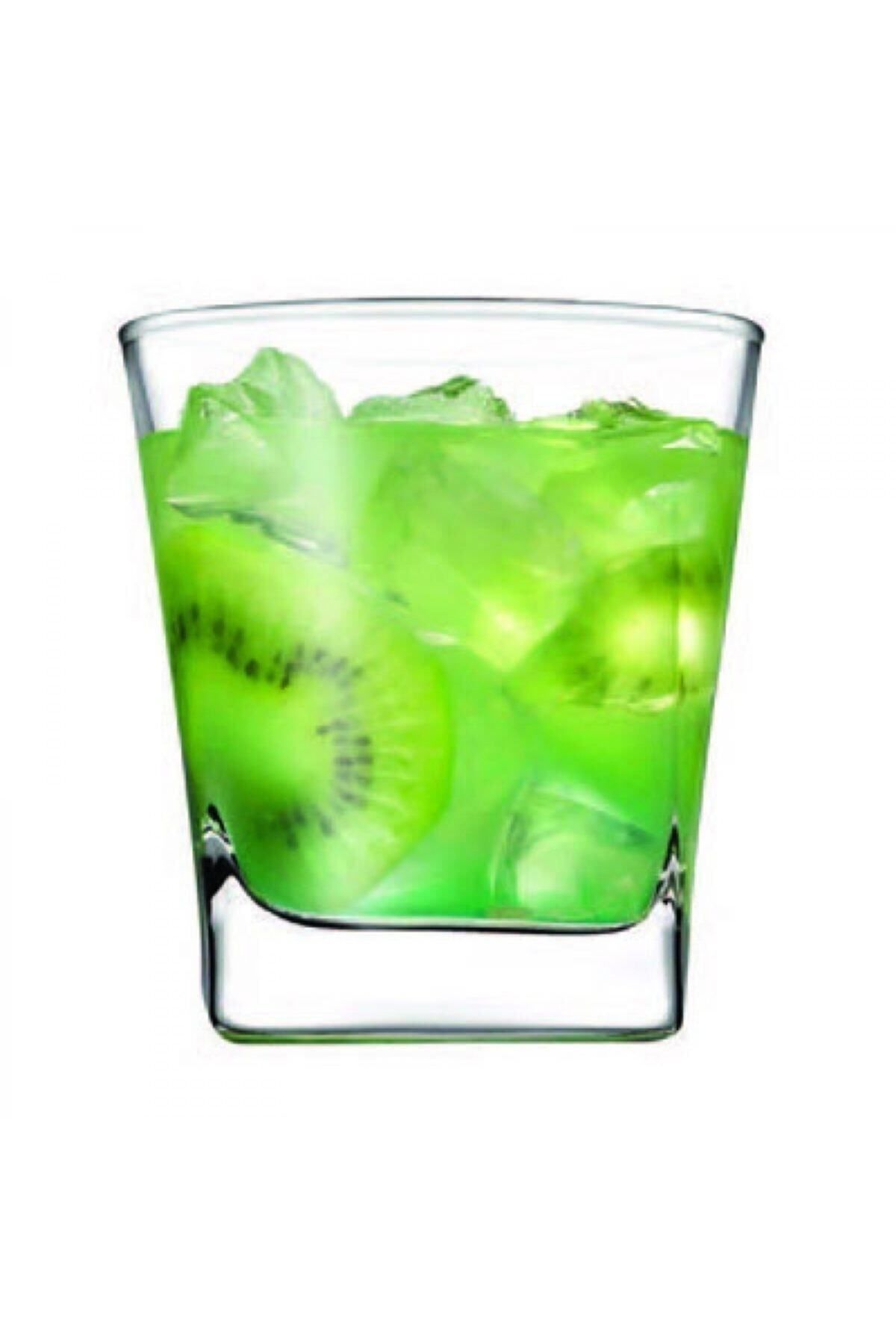 Paşabahçe-Set of 6 Carre Soft Drink Glasses 41280 1