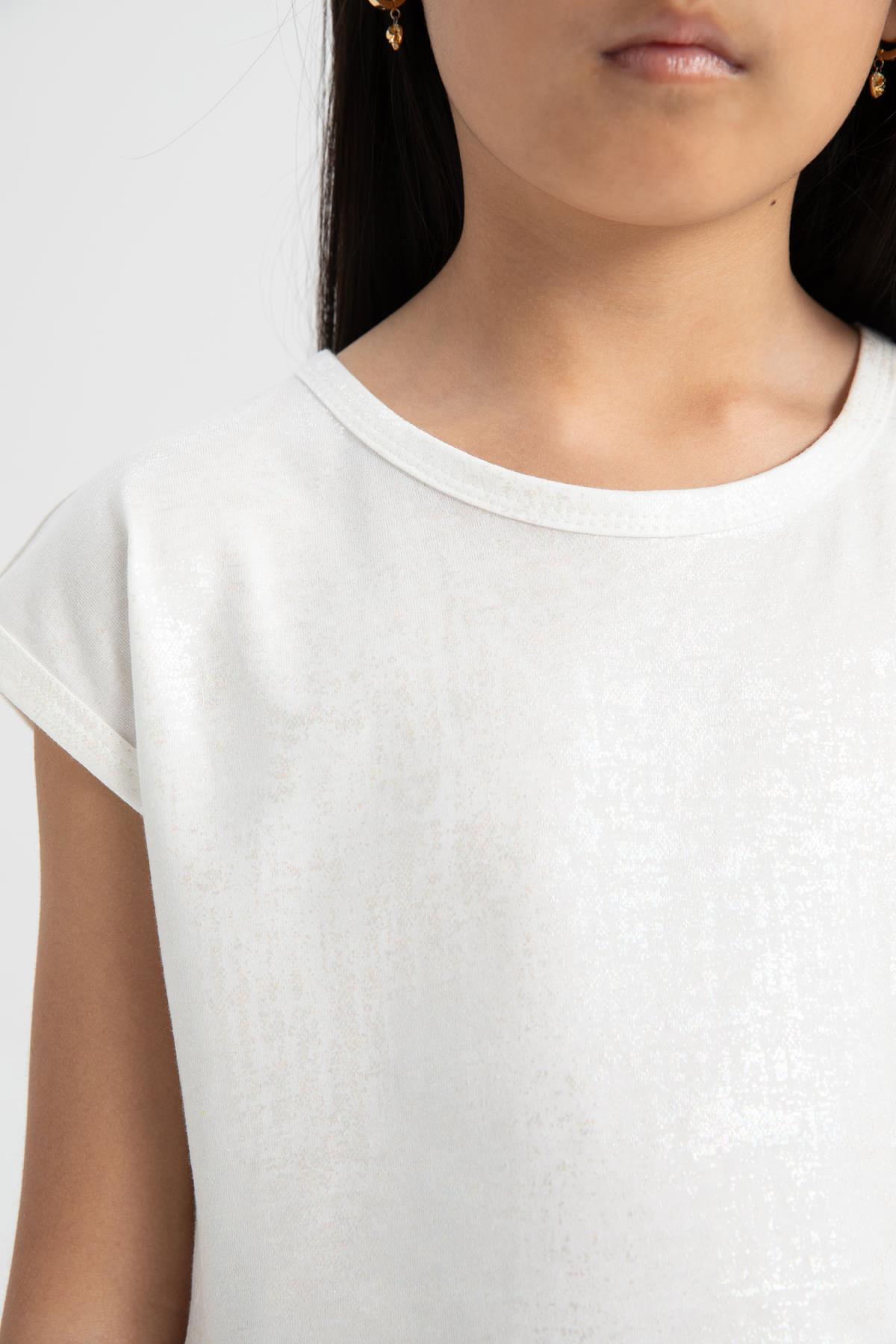 تی شرت دخترانه دفاکتو | C5467A824SM Defacto - Image 5