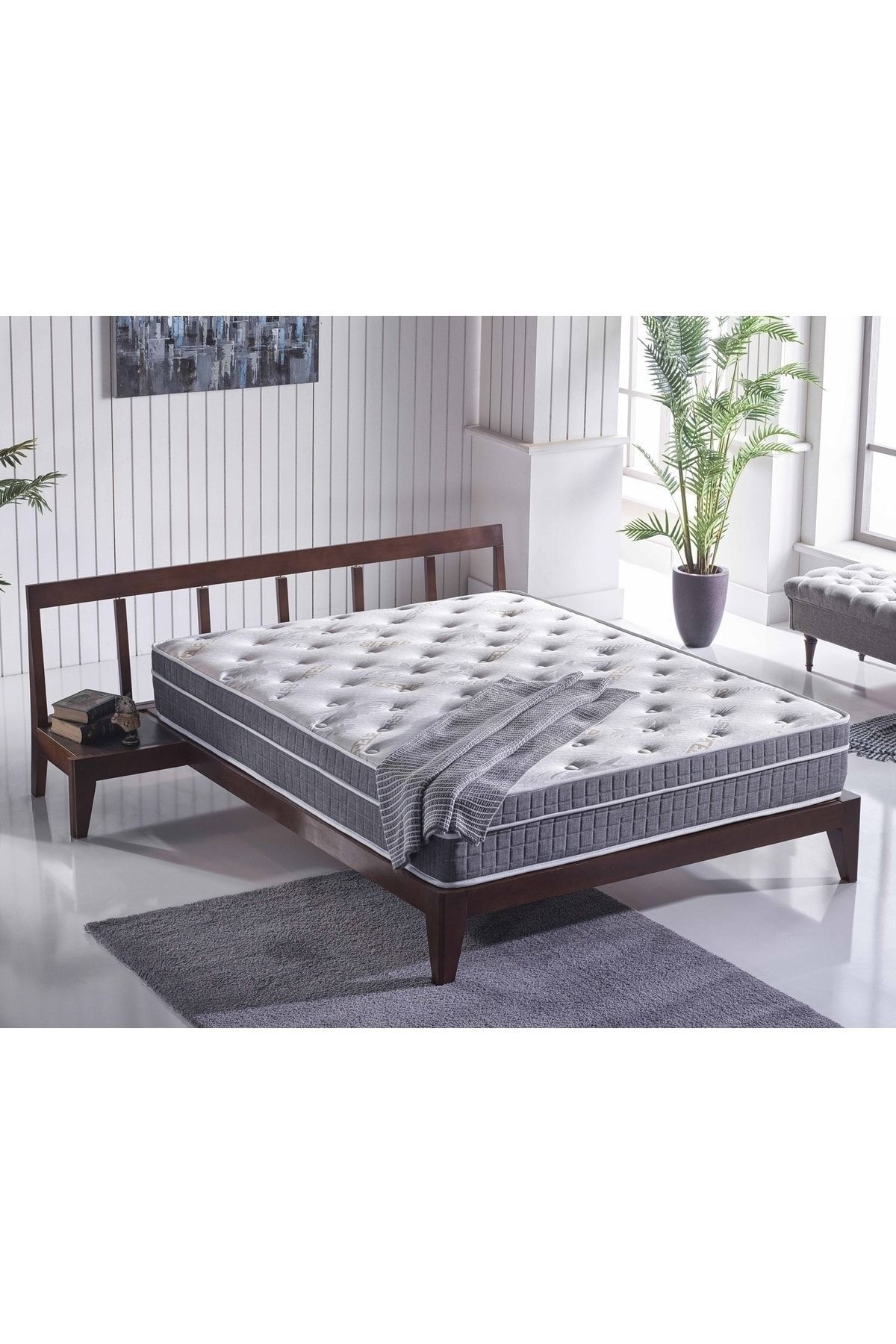 Bera Yatak Natural Sleep Sabit Pedli Full Ortopedik Yatak