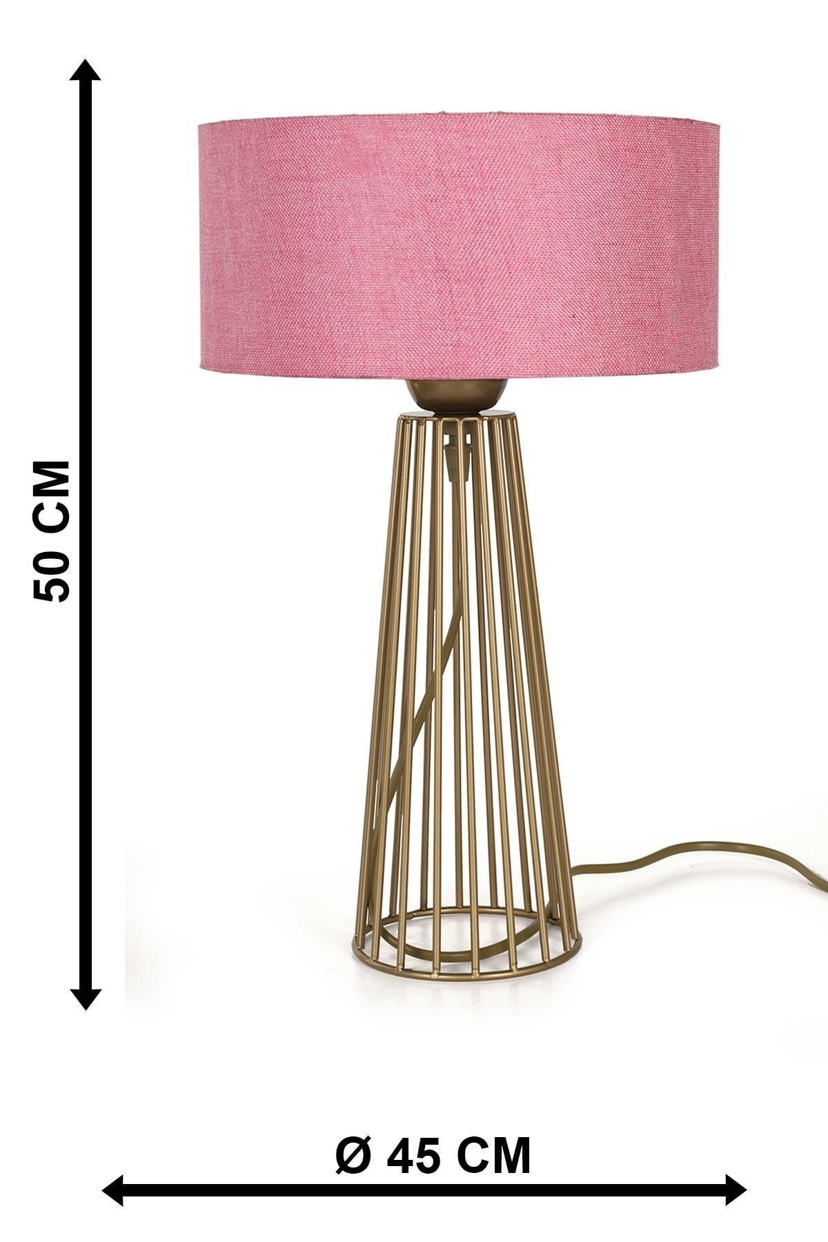 Begüsa-Pink Antique - Filipino Table Lamp Hat 4