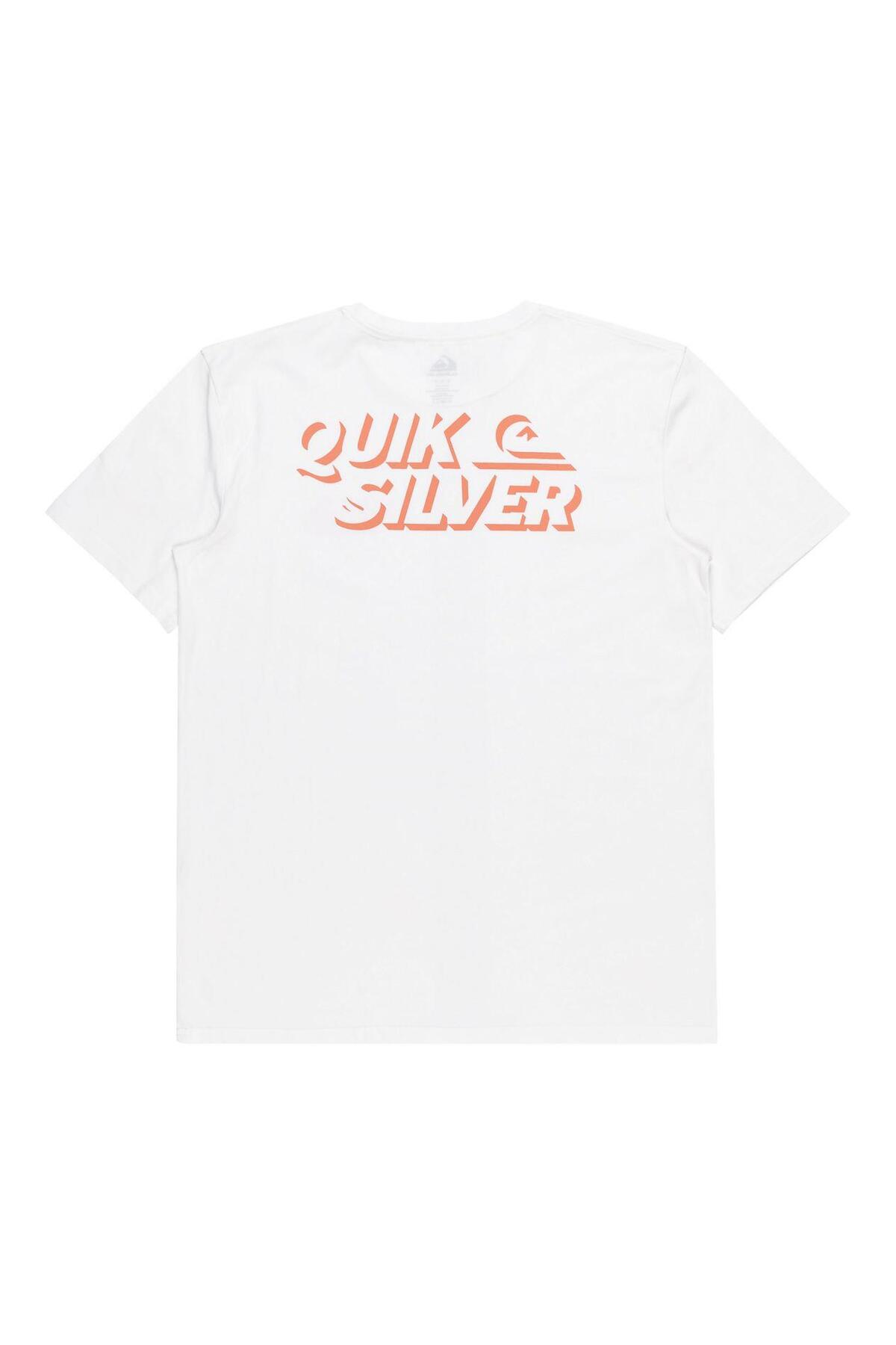 کوییک سیلور تی‌شرت مردانه کوئیک‌سیلور مدل SHADOW KNOCK مدل EQYZT07665-QK.10 سفید-سایز بزرگ